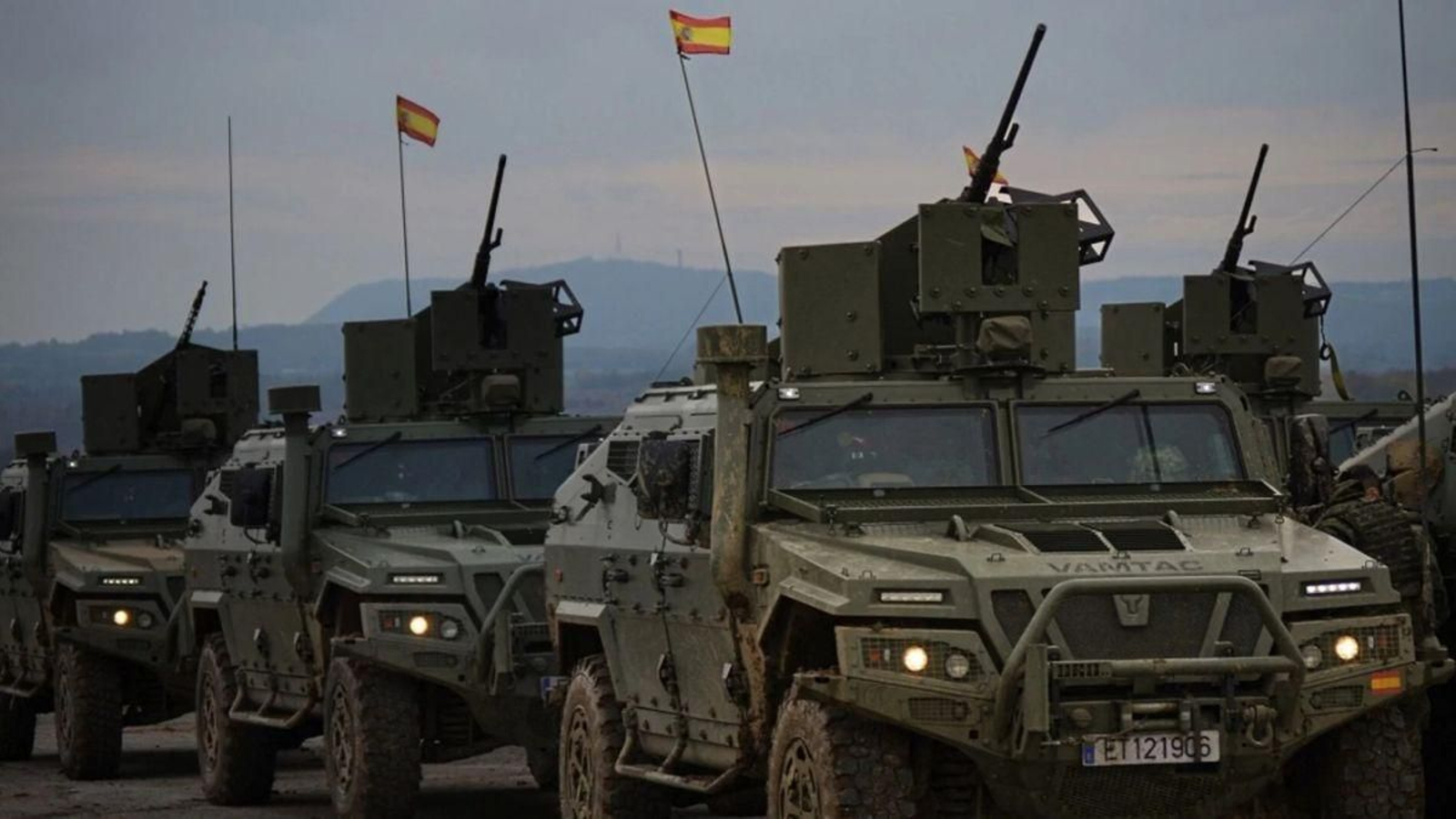 Vehículos blindados del Ejército de España, una de las adquisiciones realizadas.