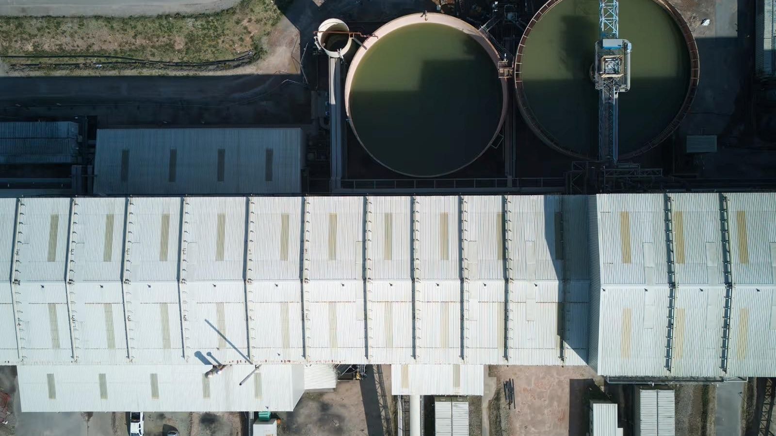Instalaciones asociadas a la mina de tungsteno de Reino Unido