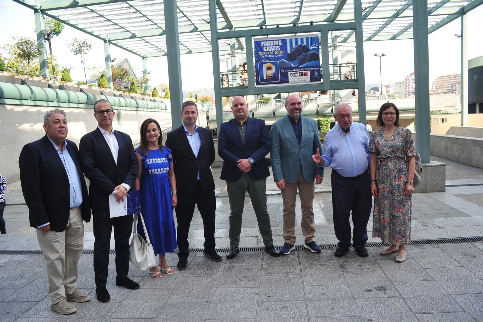 Junta directiva de la CEO con Marcos Vila y Jorge Bermello.