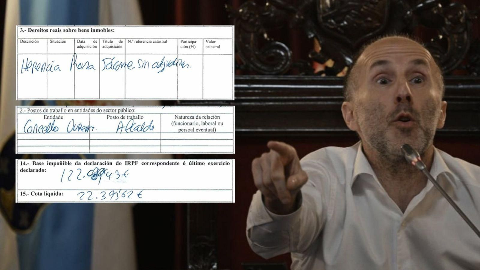 Jácome reporta solo ante la Diputación, información sin acceso a consulta pública.