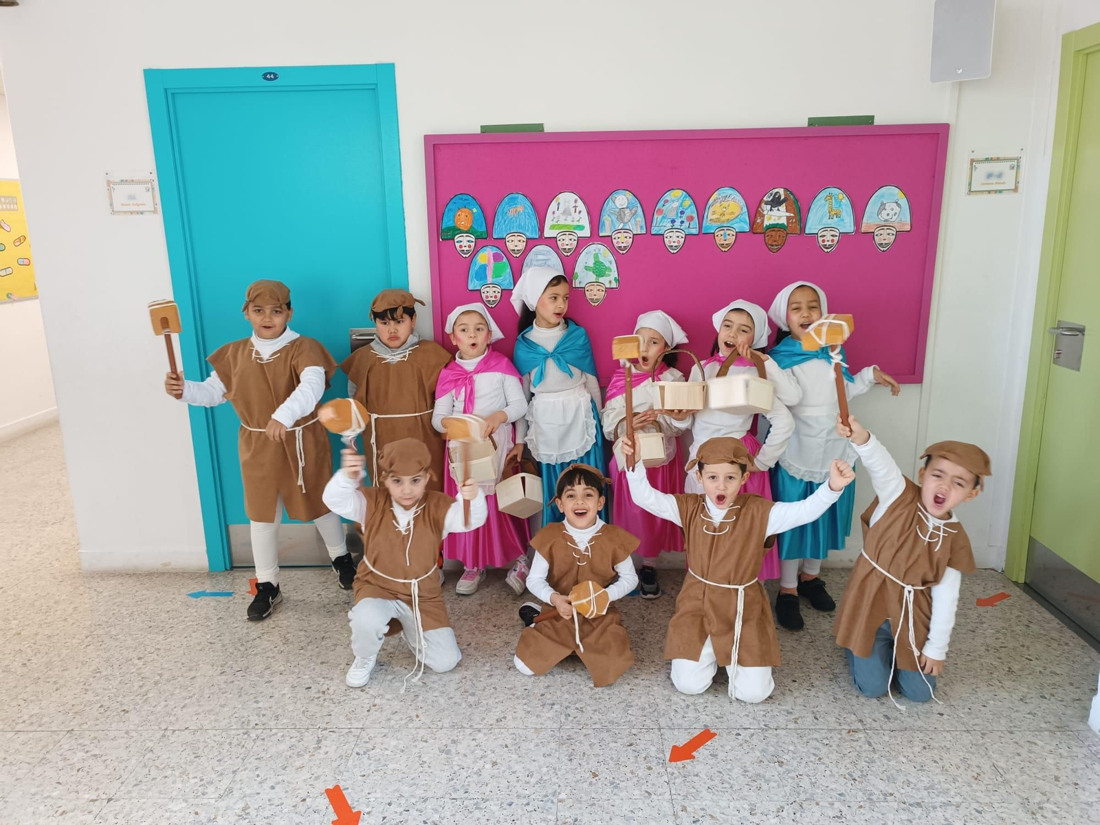 O Entroido no colexio Princesa de España de Verín