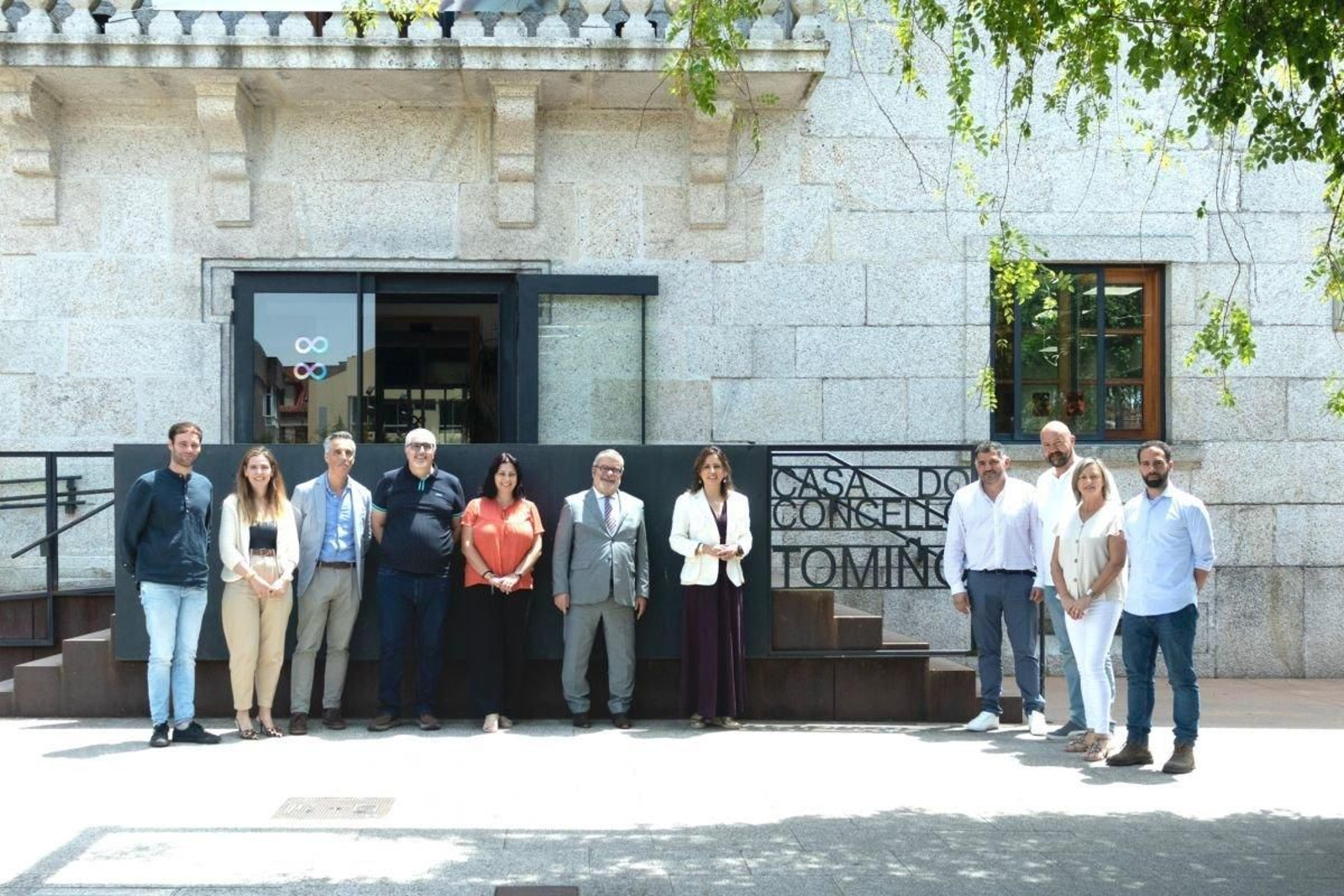 Imagen de la alcaldesa, Sandra González, durante el encuentro.