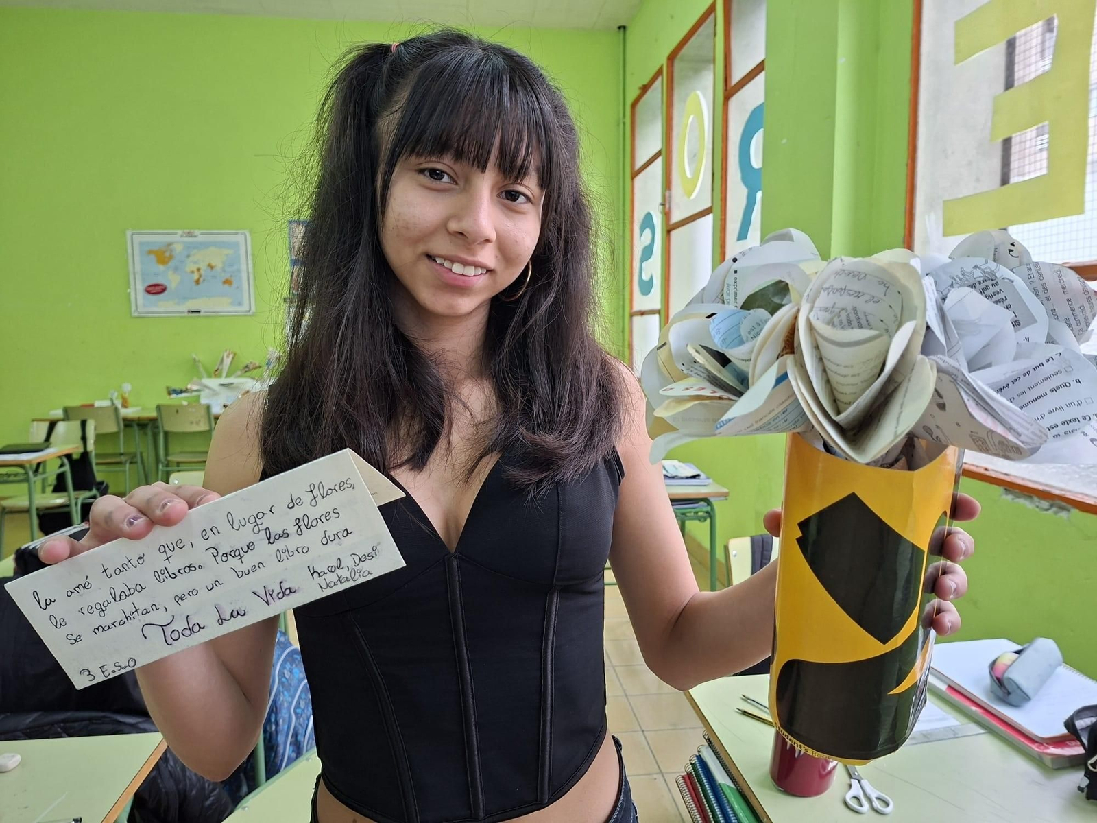 O Día do Libro no colexio Cardenal Cisneros