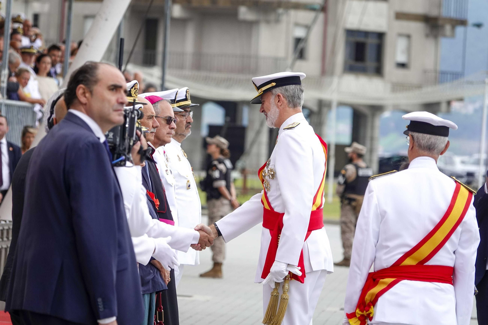 Galería | Entrega de despachos en Marín a cargo de Felipe VI