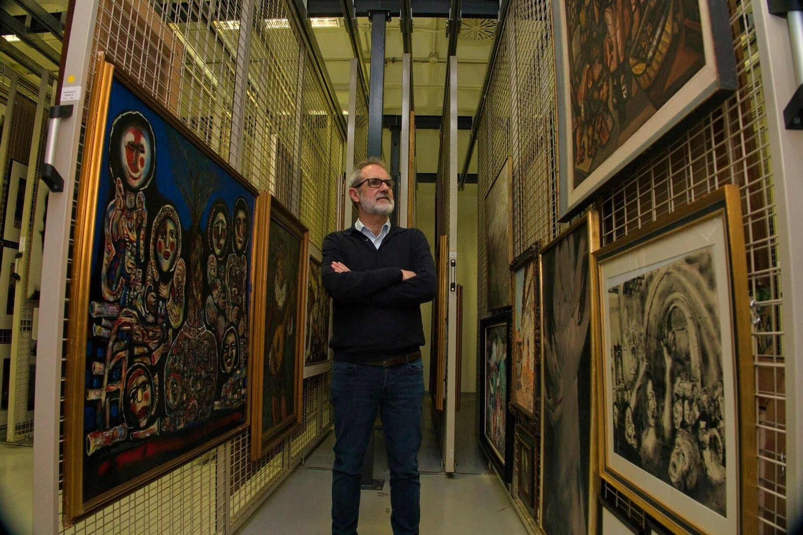 Colección de fondos pictóricos del Marco.