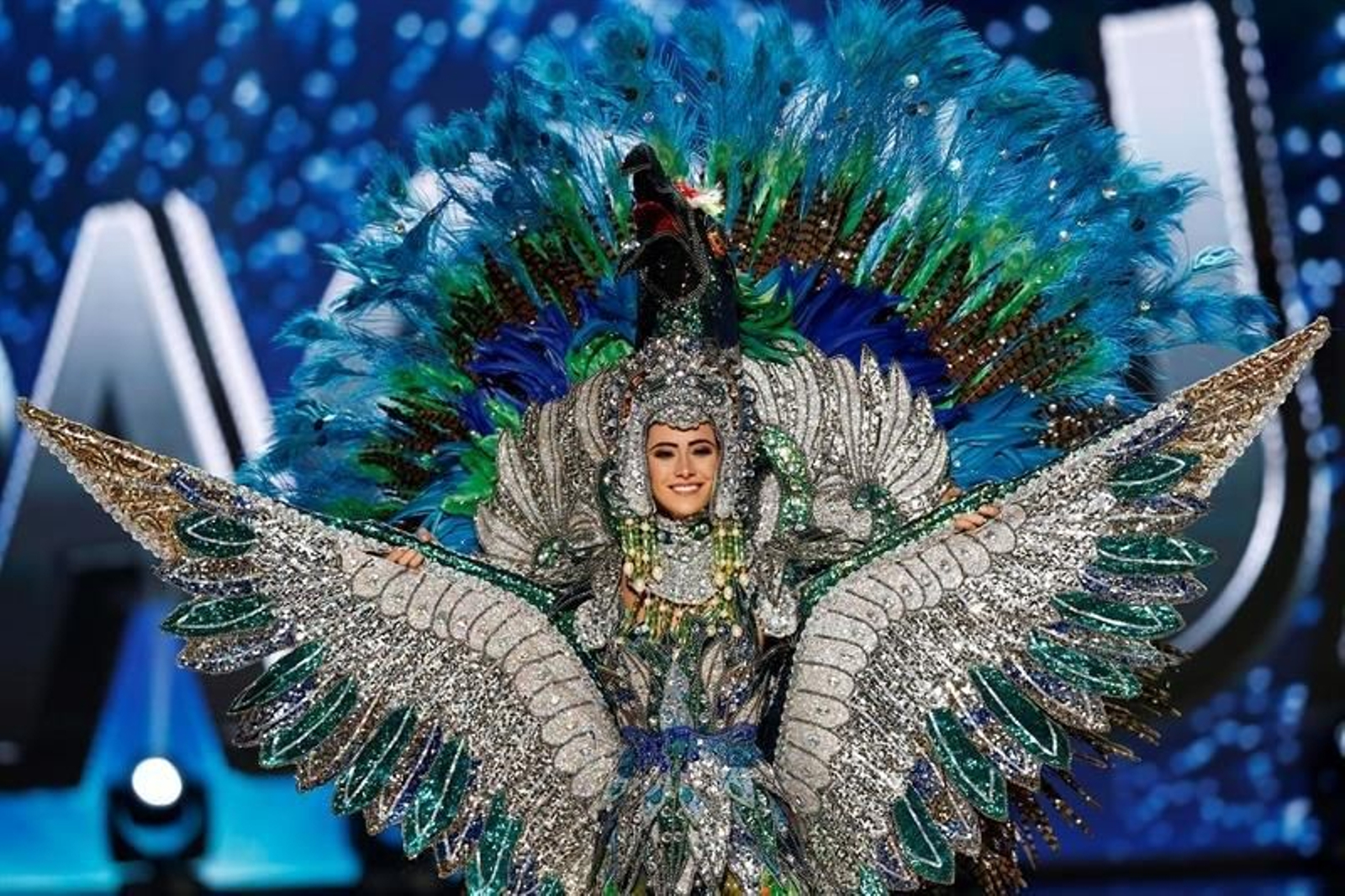 La candidata nicaragüense a Miss Universo, Marina Jacoby