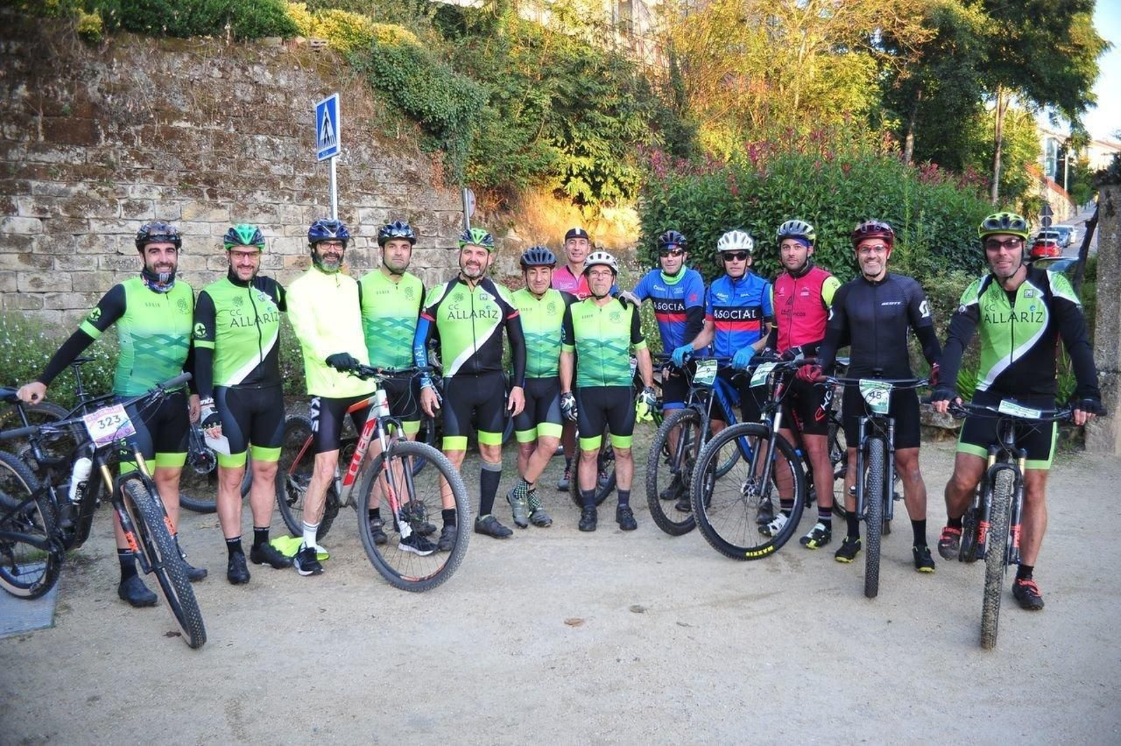 Uno de los grupos participantes en la prueba