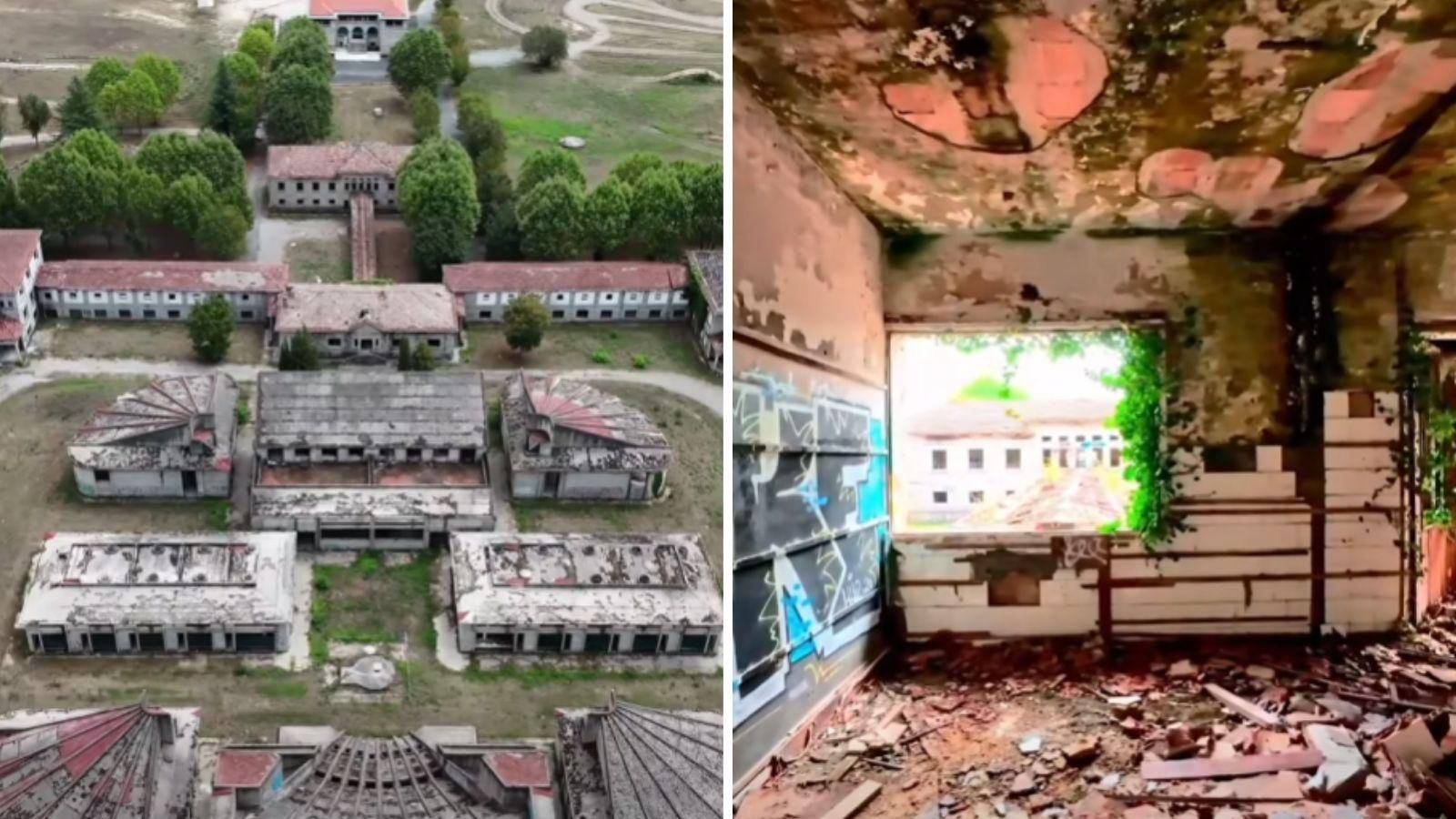 Imágenes difundidas del interior del hospital psiquiátrico de Toén en la actualidad