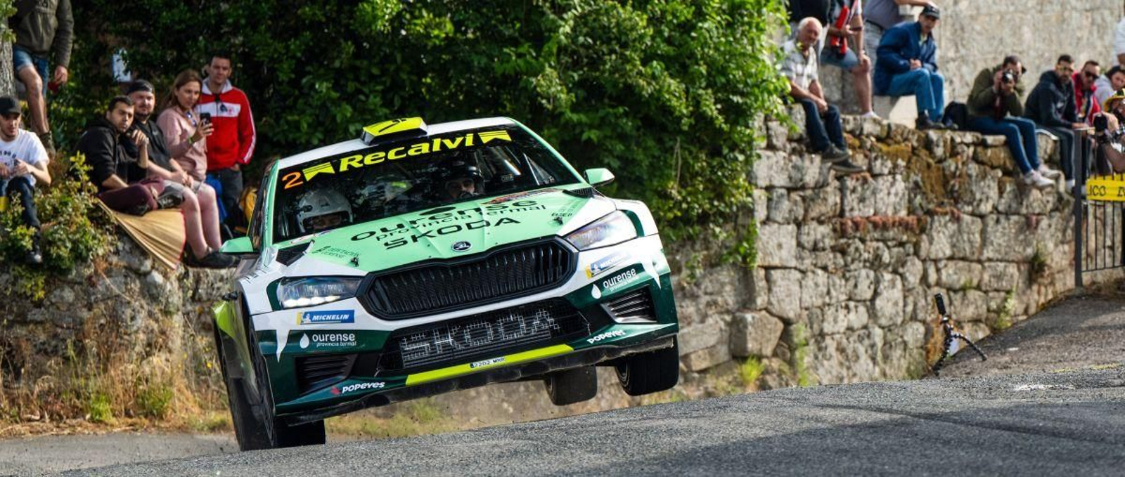 Javier Pardo y David de la Puente consiguieron el pasado año la victoria, poniendo así fin a más de cuatro décadas en las que ningún piloto ourensano ganó la carrera.
