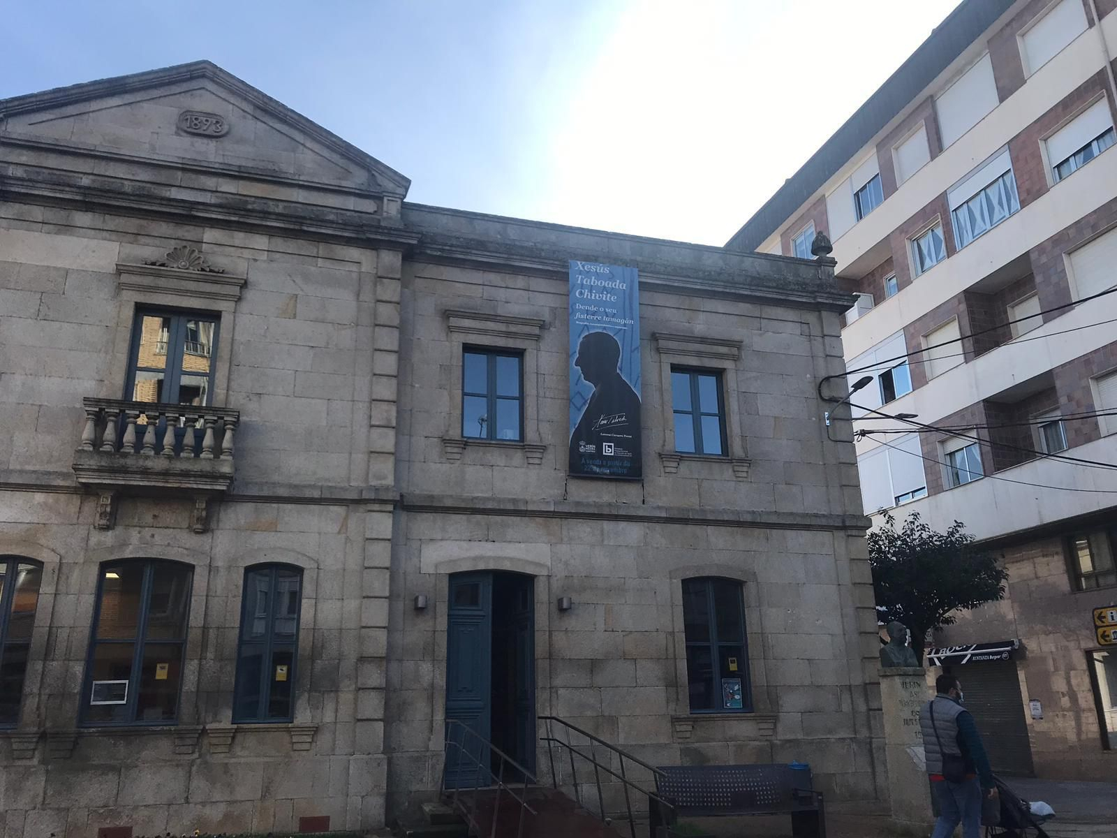 A Biblioteca de Verín nunha foto de arquivo.
