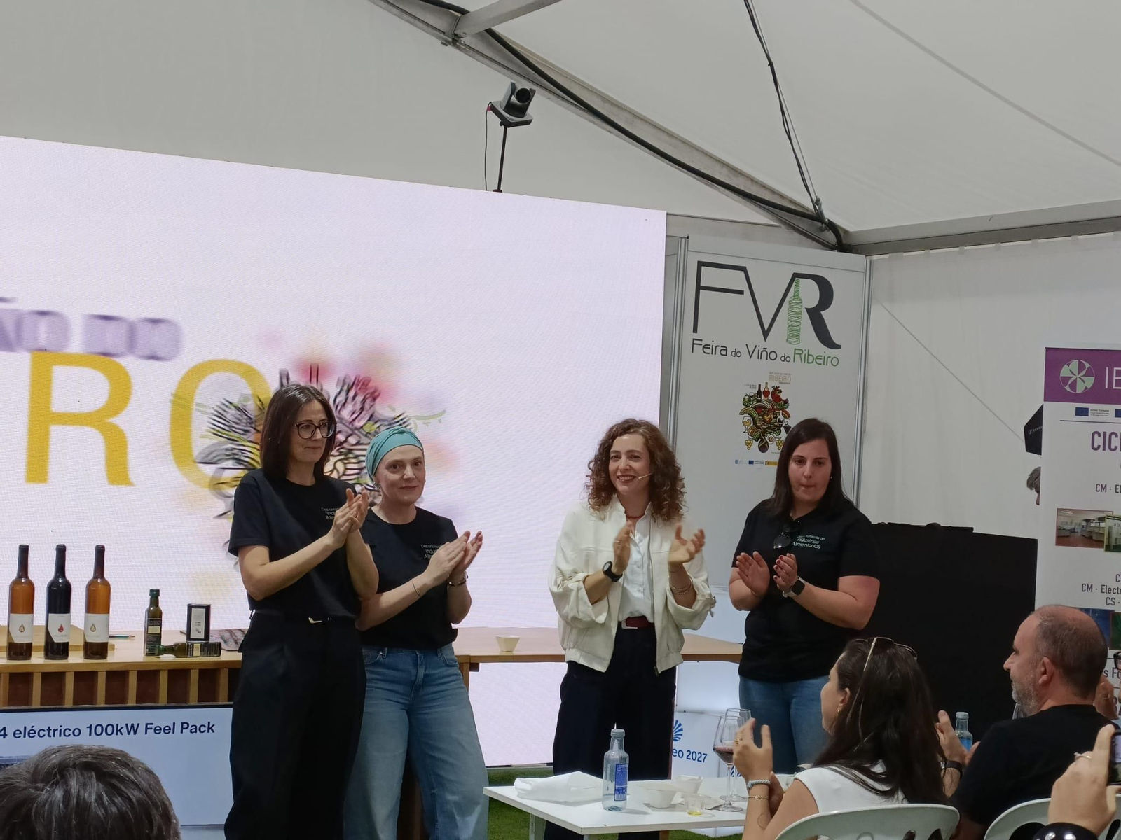 O IES O Ribeiro participou na Feira do Viño de Ribadavia
