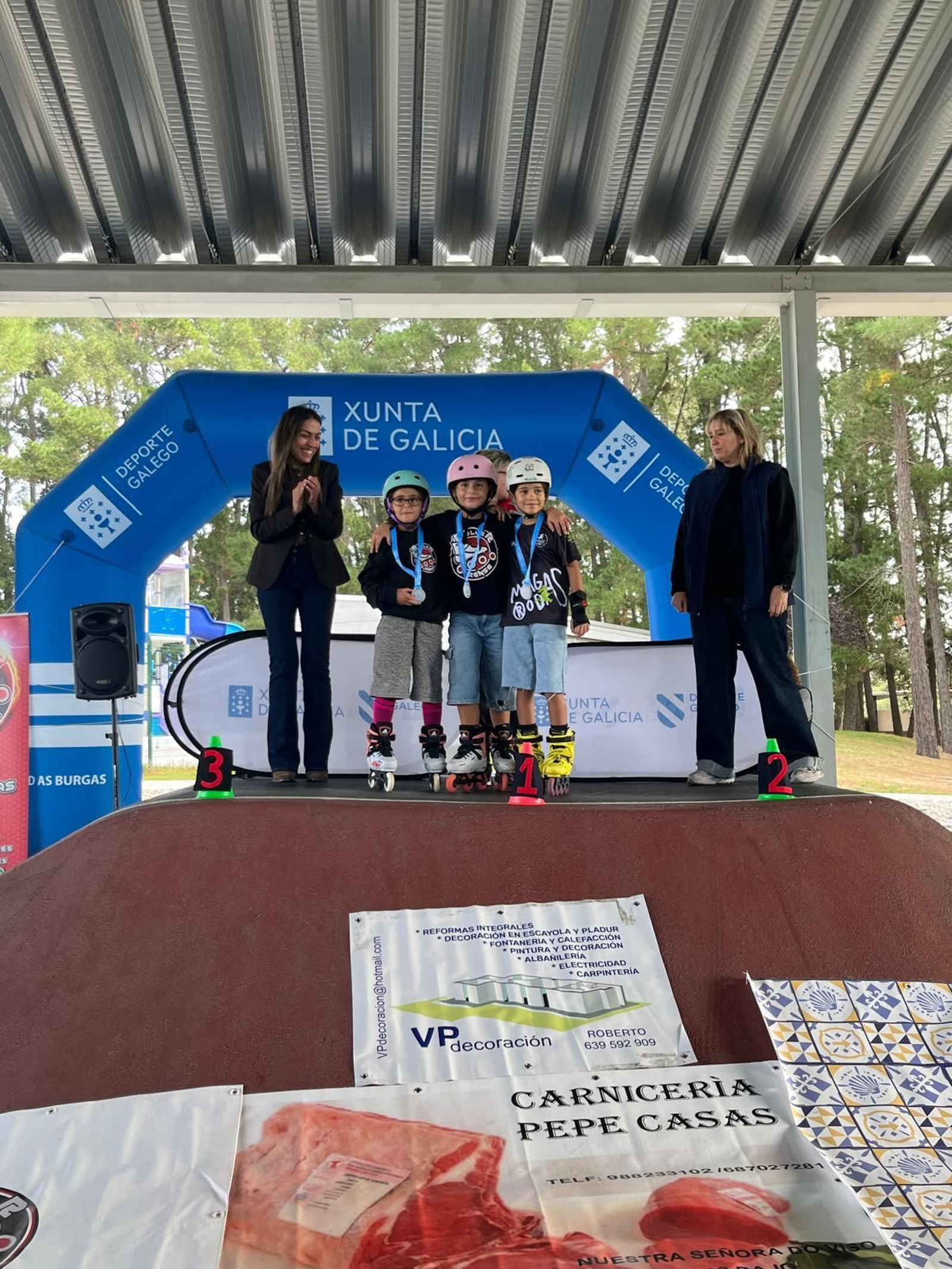Roller, Meigas y Unity se reparten títulos en el Campeonato Gallego de Pump track