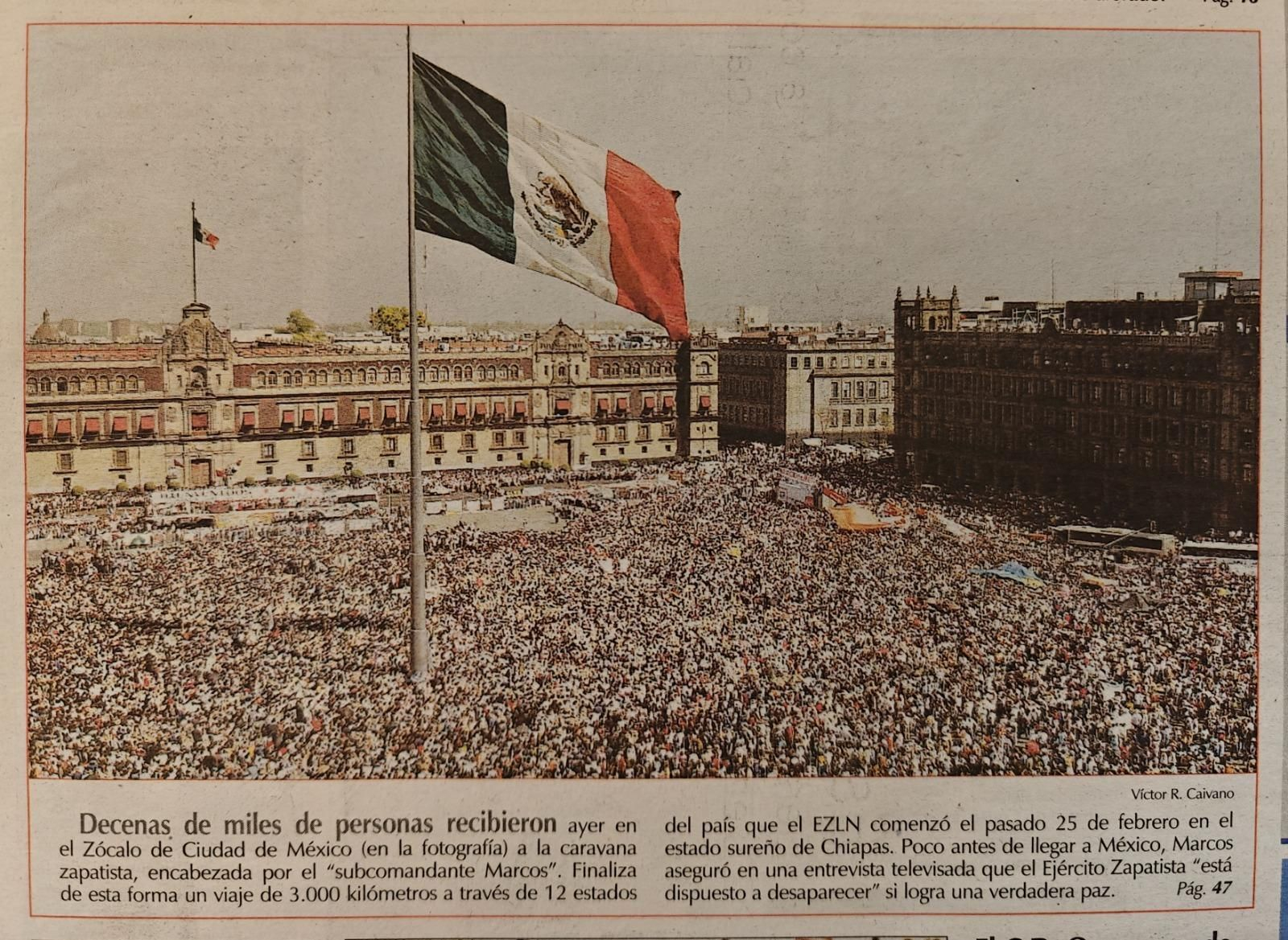 13 de marzo de 2001.