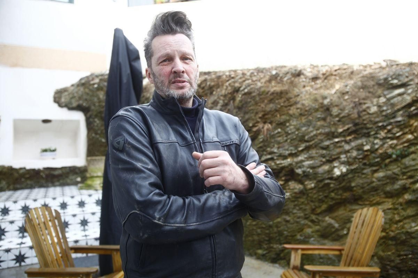 Carlos Sousa, un sajón retornado que se presenta a alcalde de A Merca.