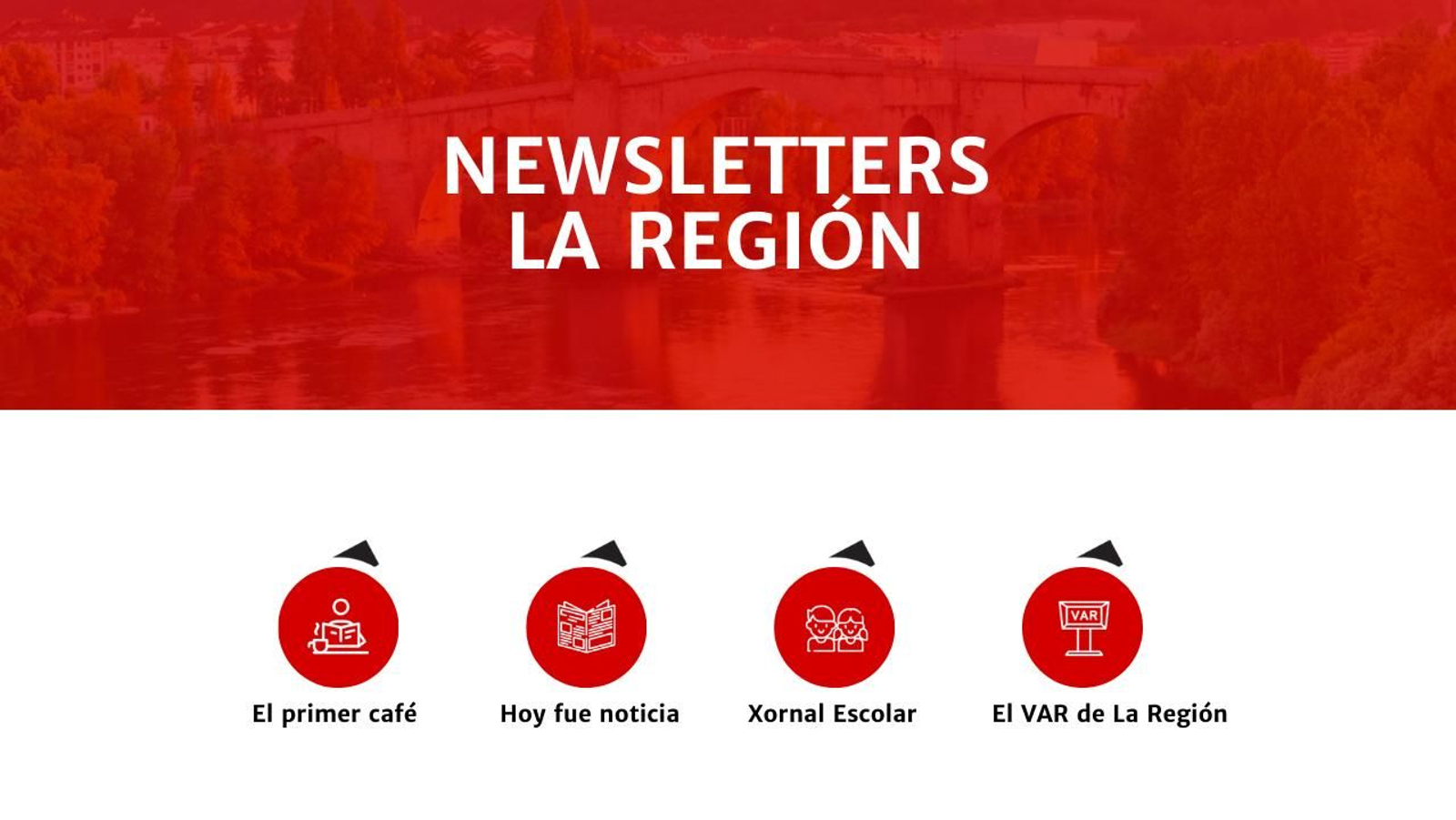 Conoce las newsletters gratuitas de La Región, la información que más ...