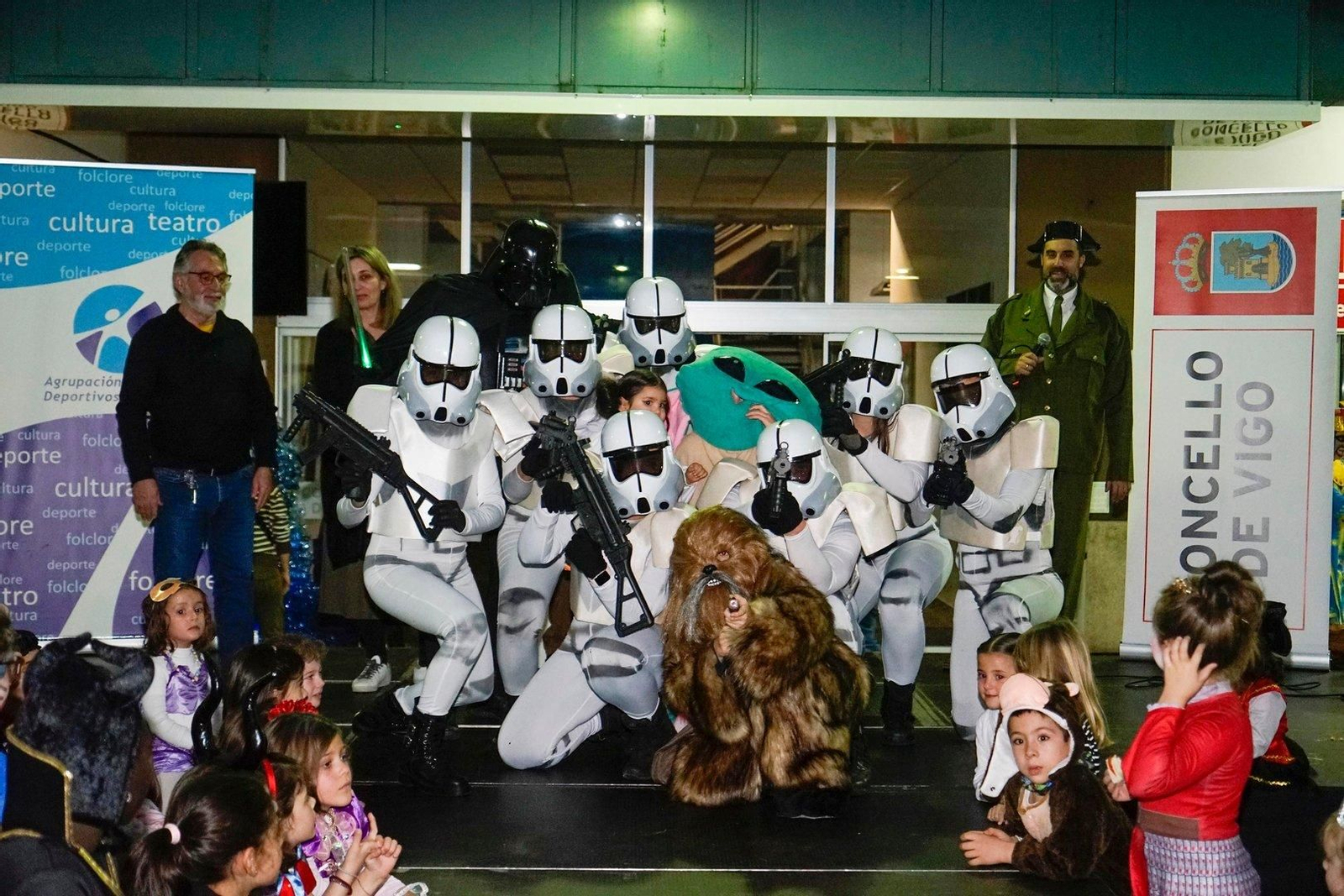 El conjunto de Star Wars de adultos consiguió situarse en segunda posición, con un premio valorado con 100 euros.