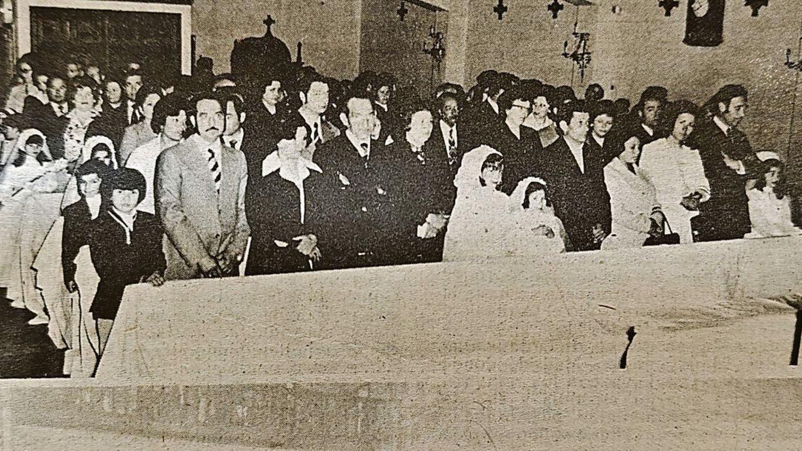 Primeras Comuniones colectivas en templos orensanos.