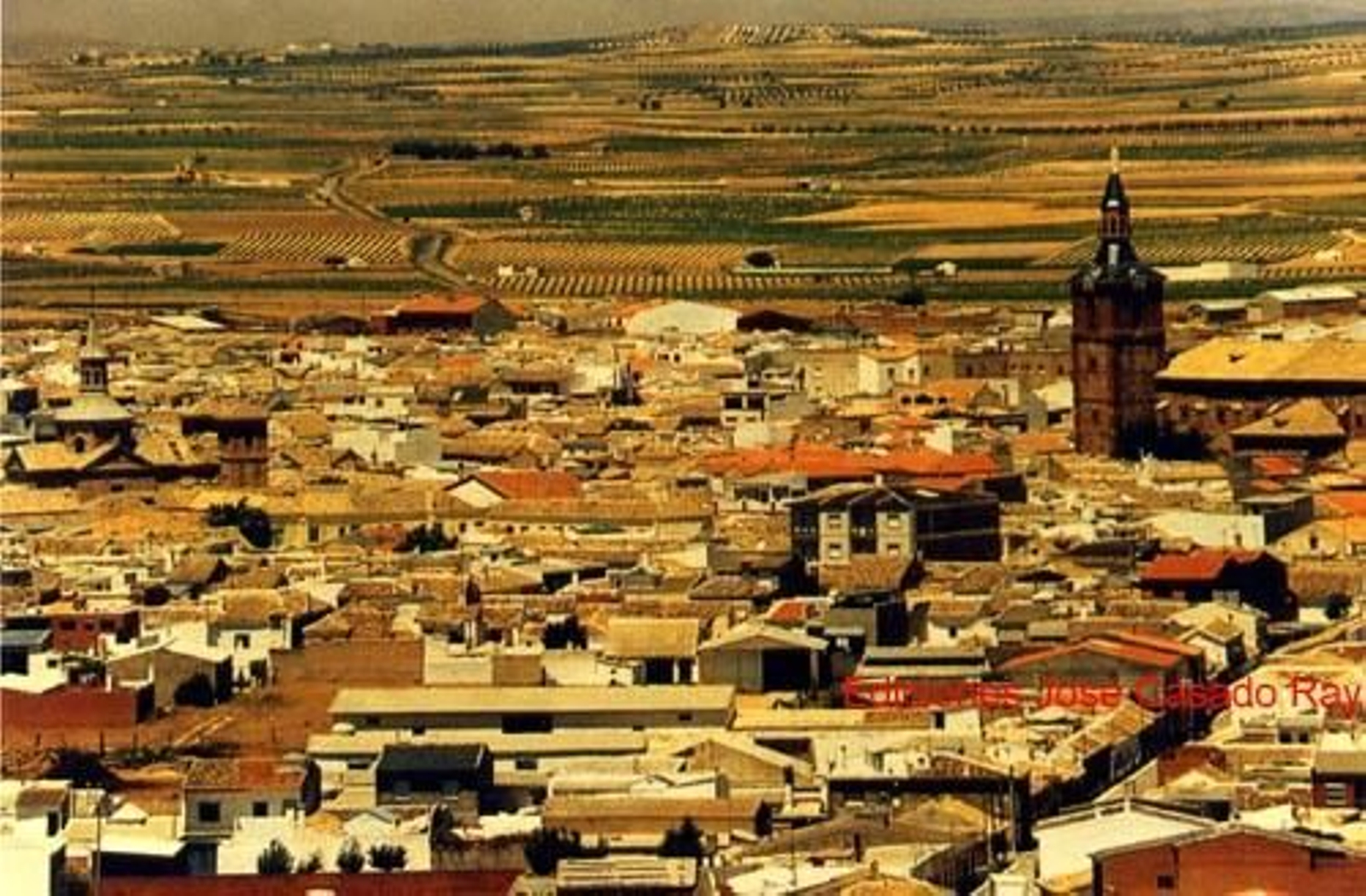 Vista panorámica de Herencia.