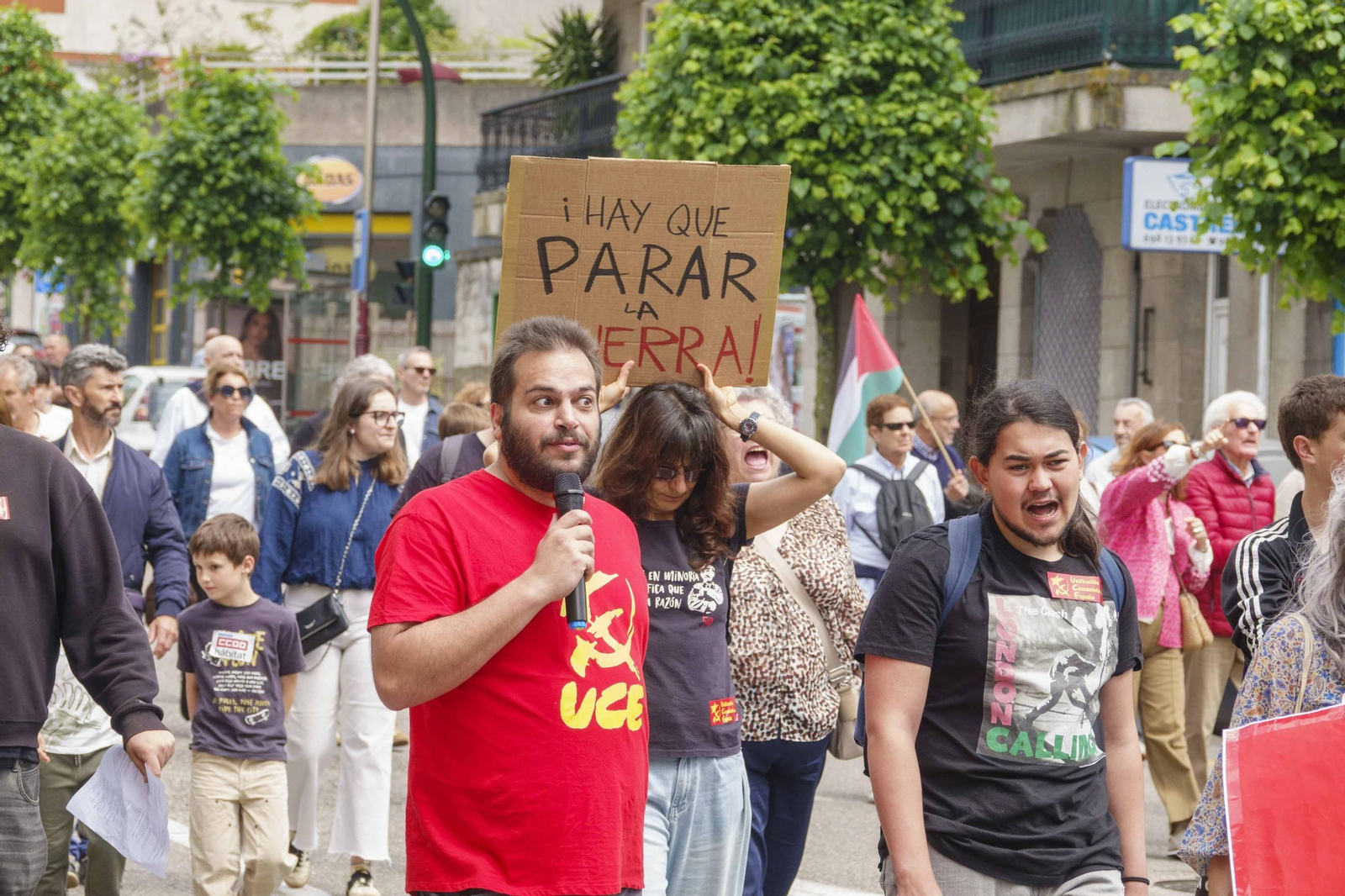 Galería | Jornada de reivindicaciones por el Día del Trabajador en Vigo