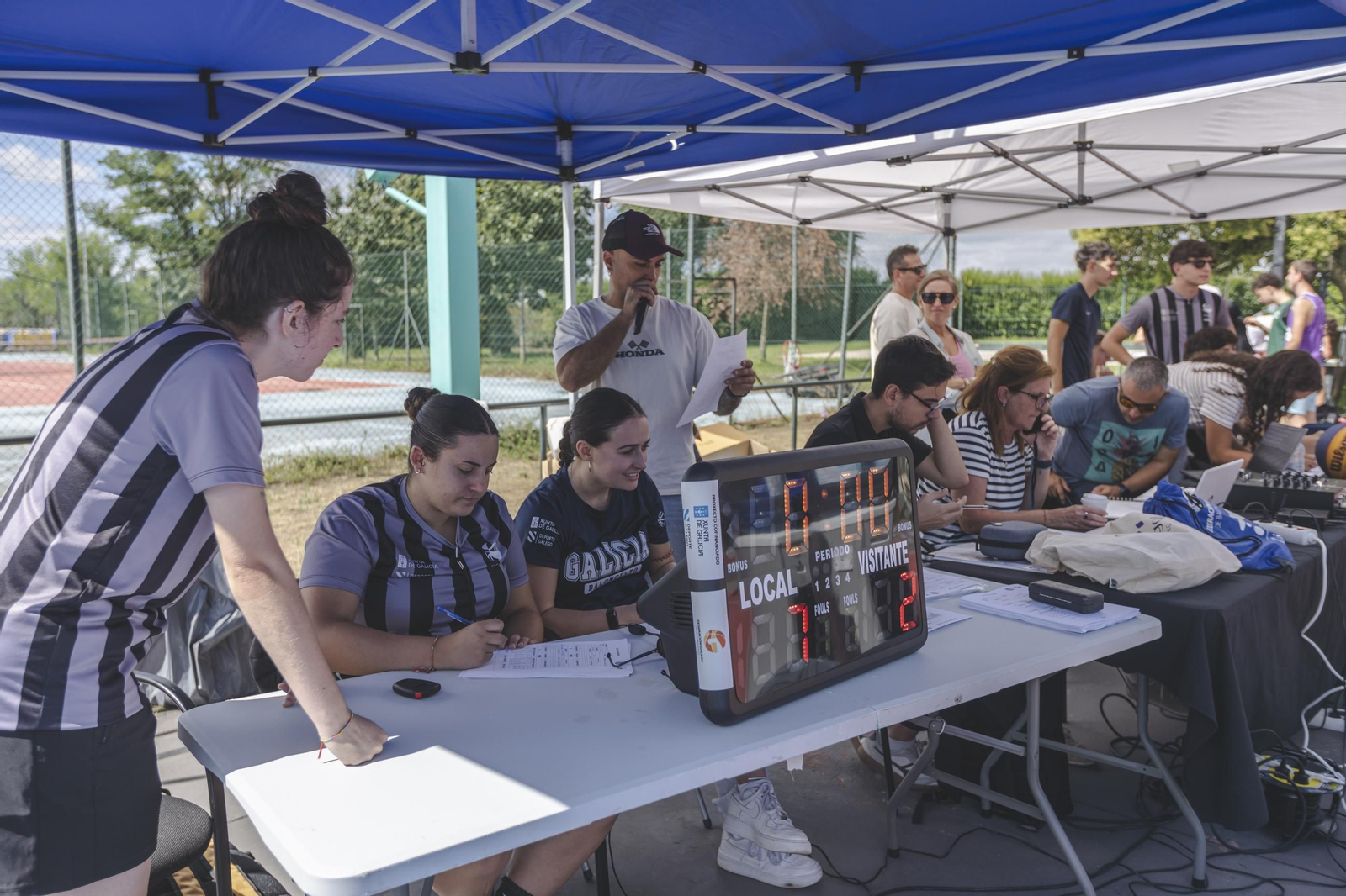 El 3x3 DepOUrense visitó Allariz y Xinzo