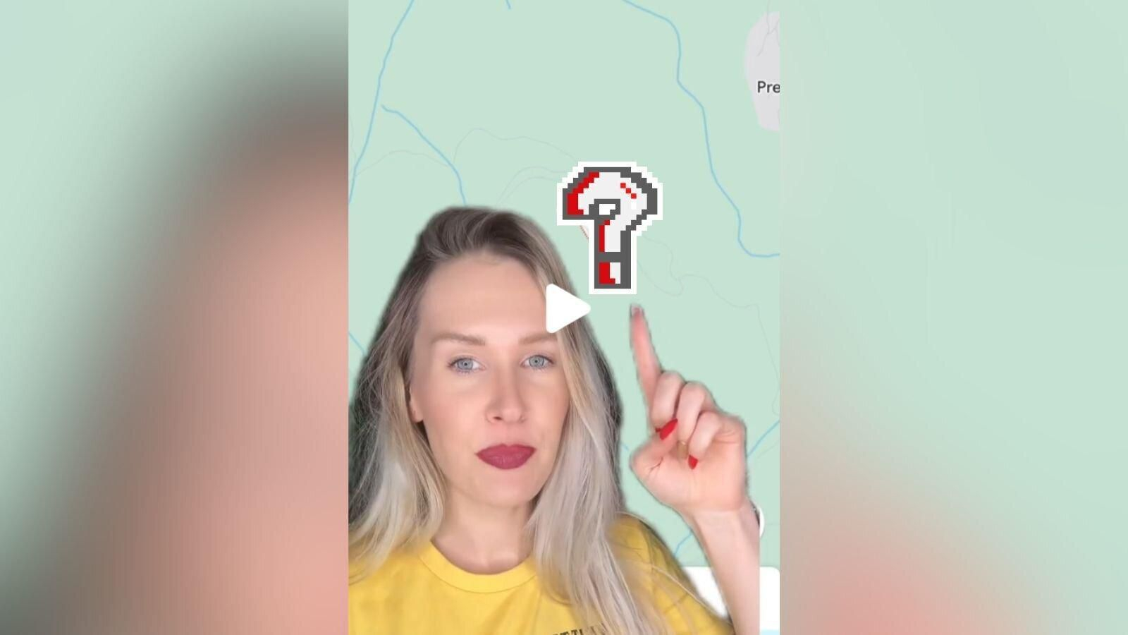 Fotograma del vídeo de @biankarandell.