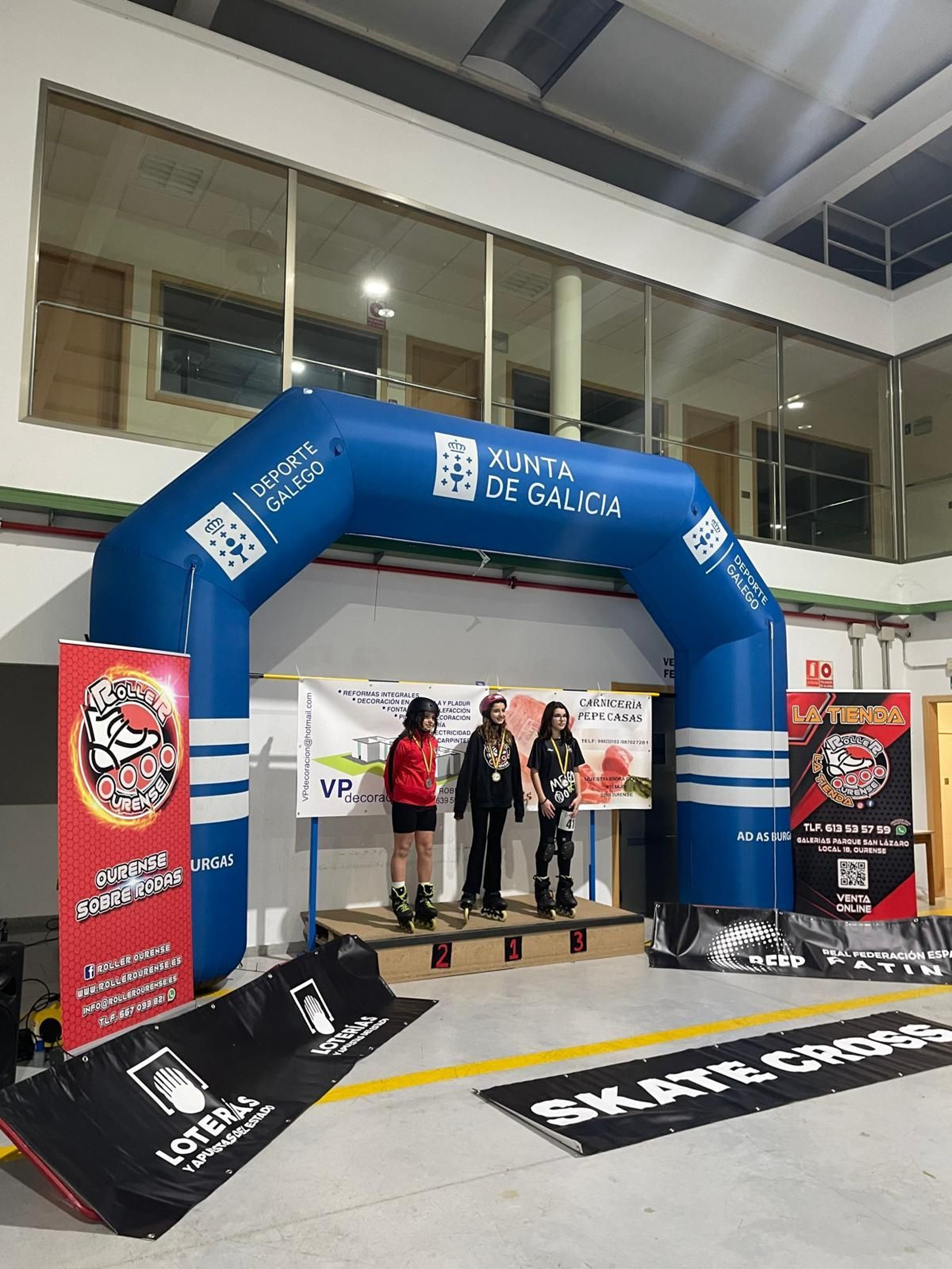 Galería | La élite del skate cross disfruta en Ourense