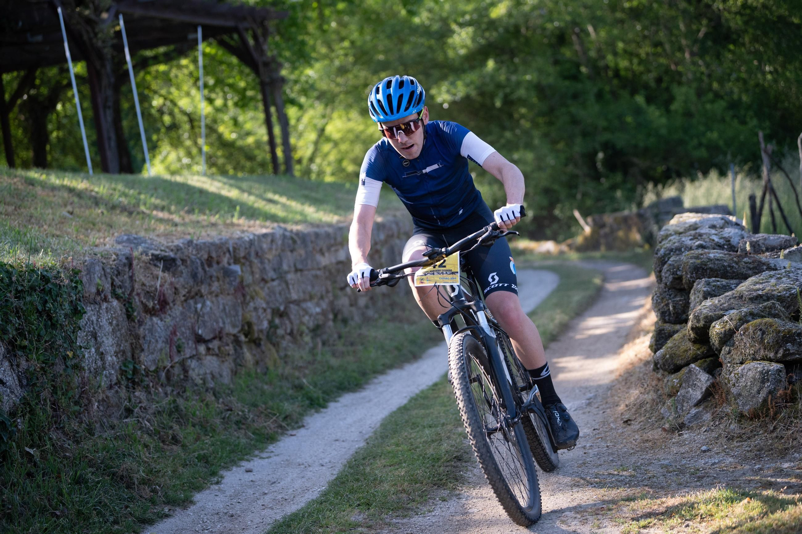 Galería | La segunda edición de la BTT Resistencia en Ourense arranca en Arnoia, en imágenes