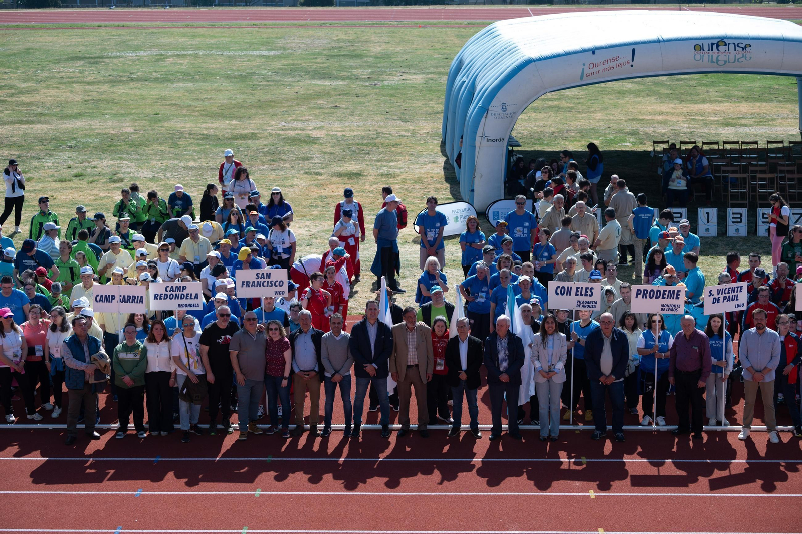 Galería | Deporte e inclusión de la mano en la jornada de los Xogos Special Olympics en Monterrei