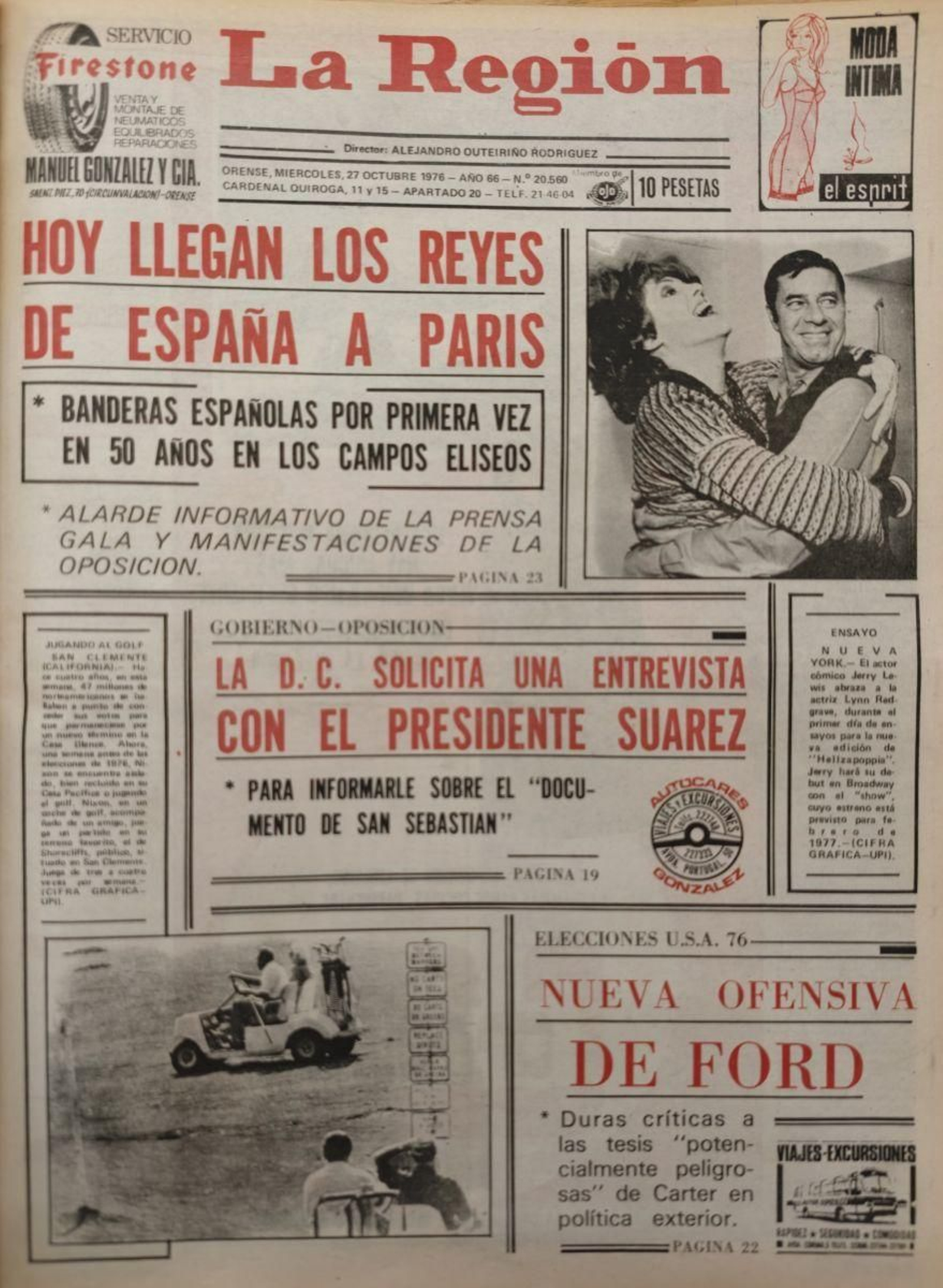 La primera 27 de octubre 1976