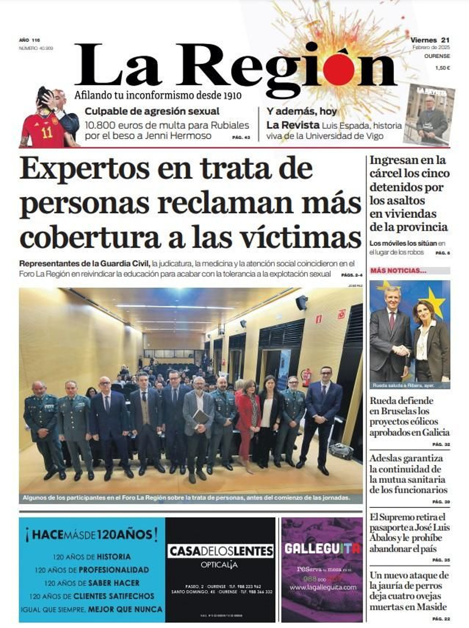 Portada La Región.