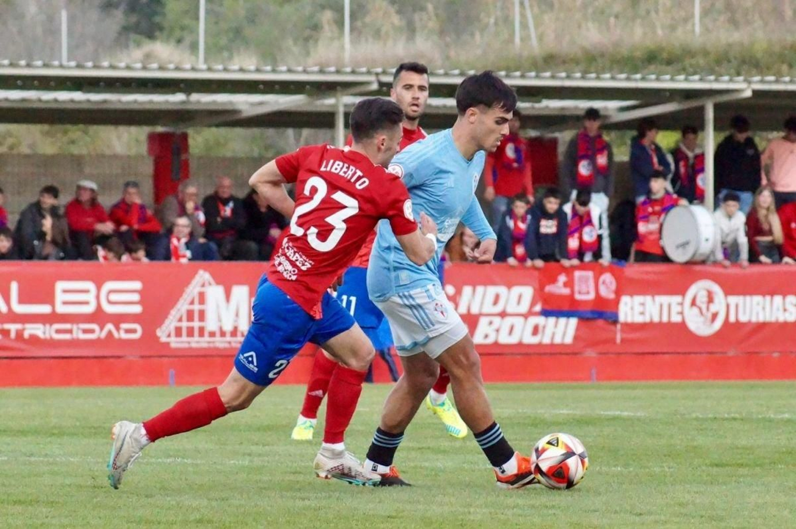 El Celta Fortuna no tuvo demasiada suerte en su visita al Tarazona.