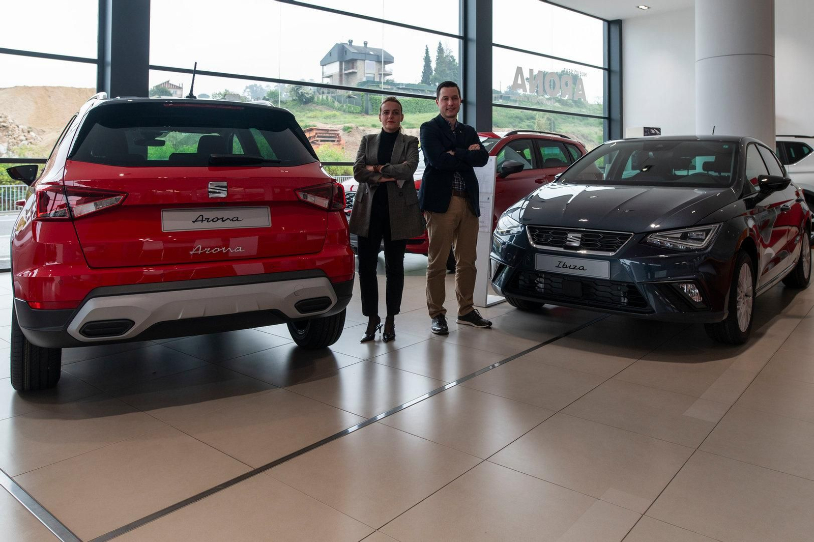 Equipo comercial de Seat.