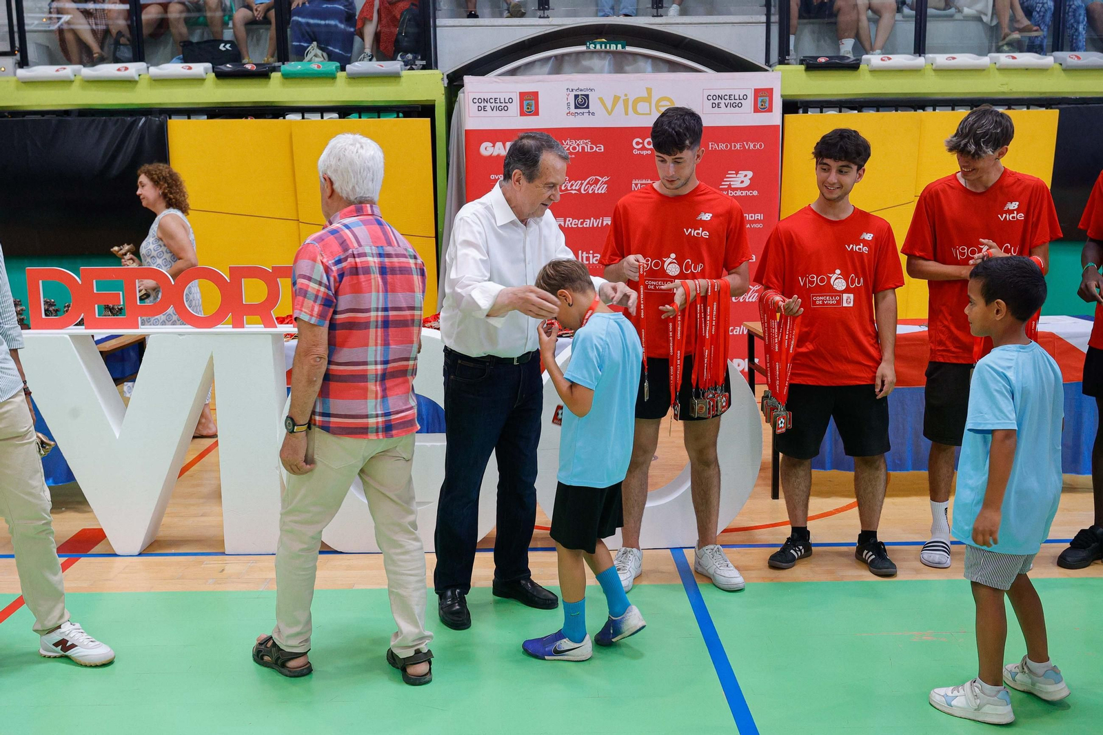 Galería | Clausura de la Vigo Cup con la entrega de medallas
