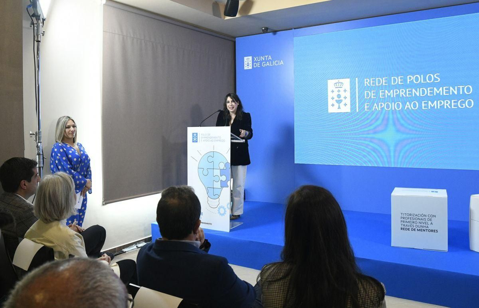 María Jesús Lorenzana en la presentación.