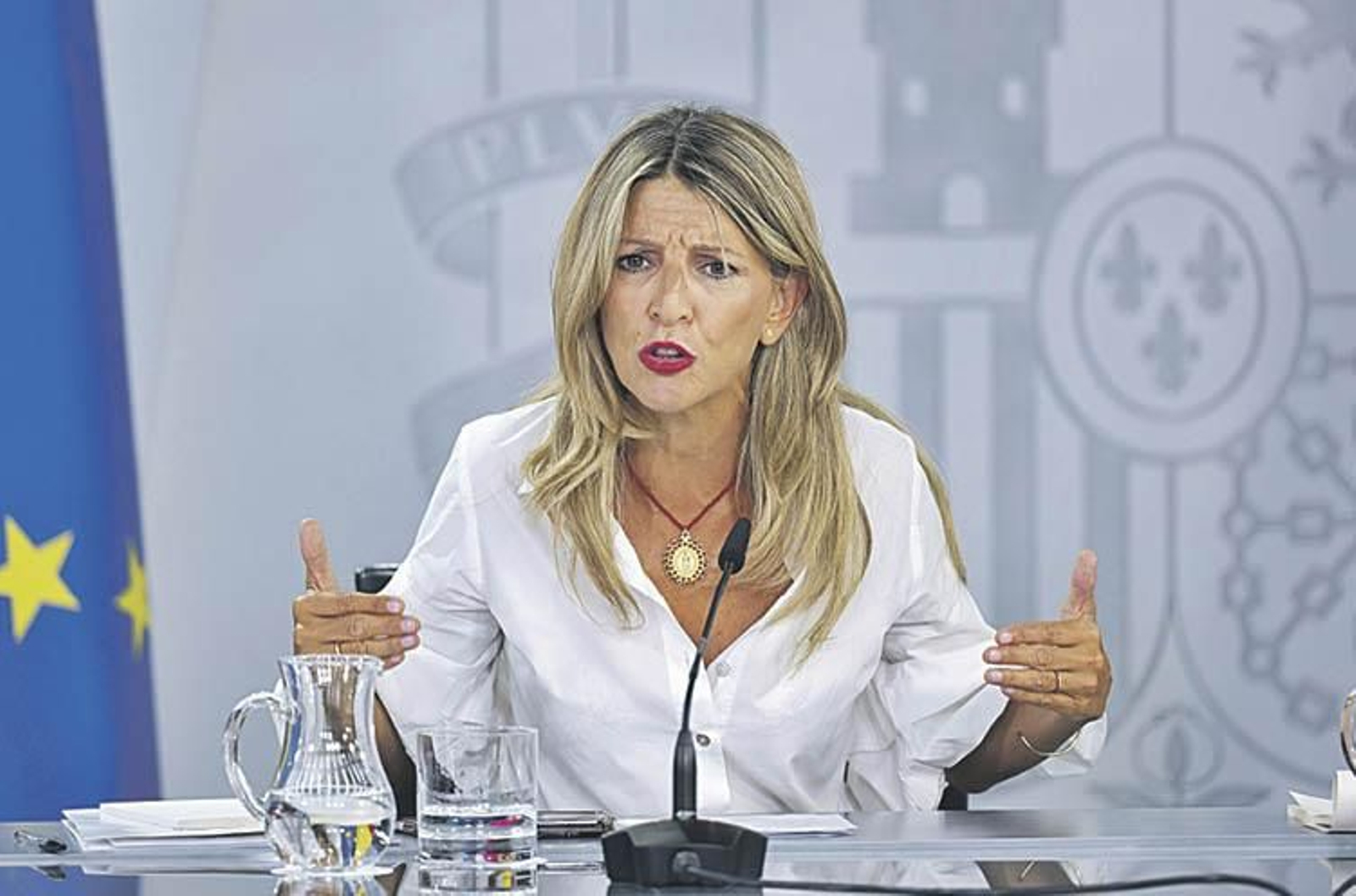 La ministra de Trabajo y Economía Social, Yolanda Díaz.