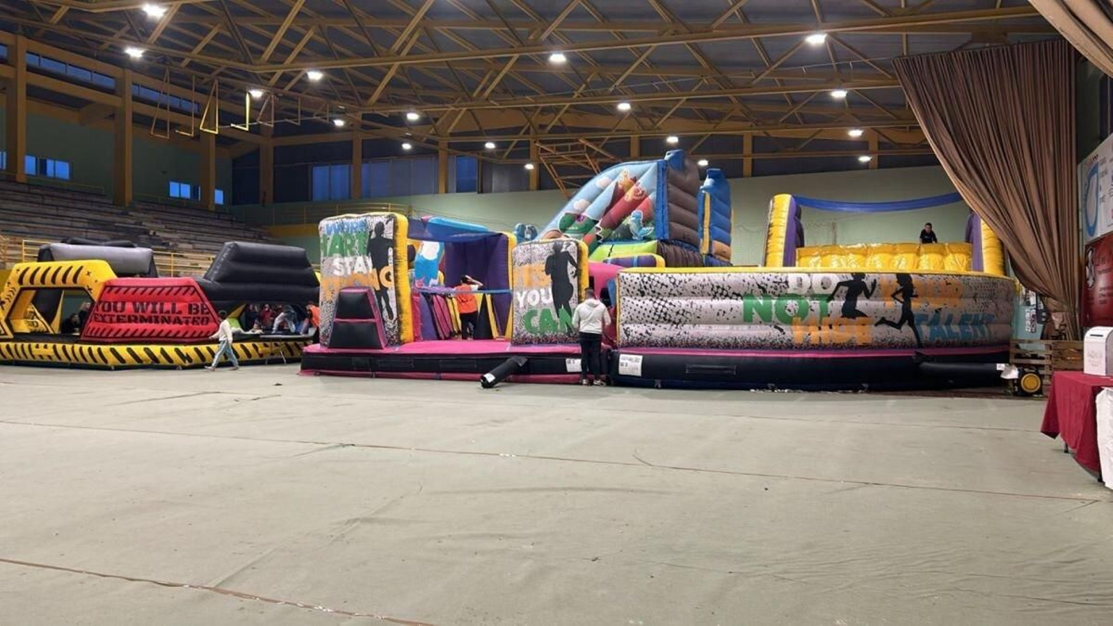 Parque de Ocio situado en el Pabellón Municipal.