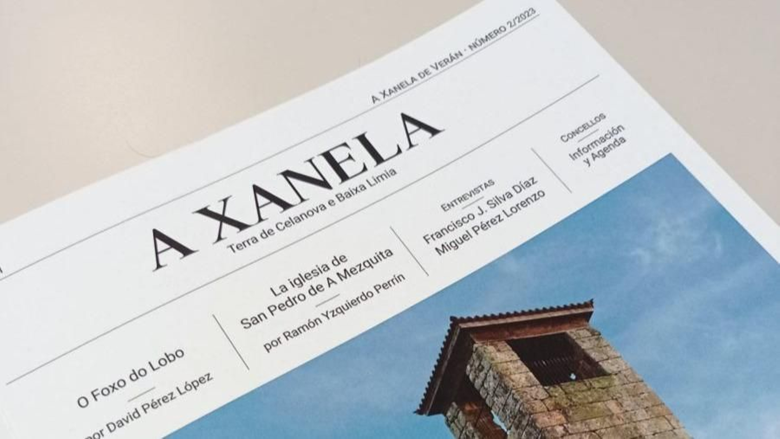 Portada de A Xanela.