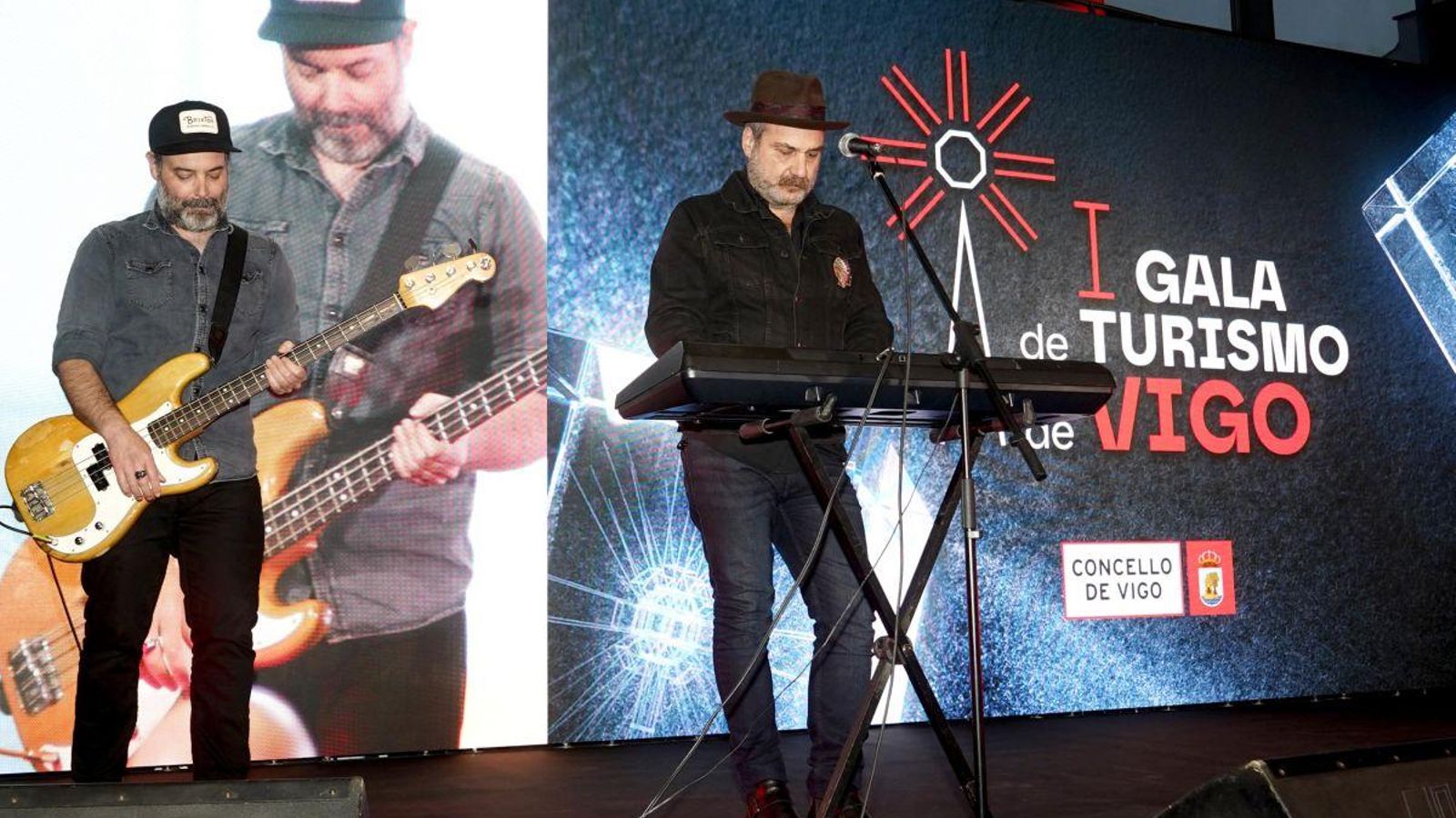 La gala contó con actuaciones musicales como la de Eladio y los Seres Queridos.