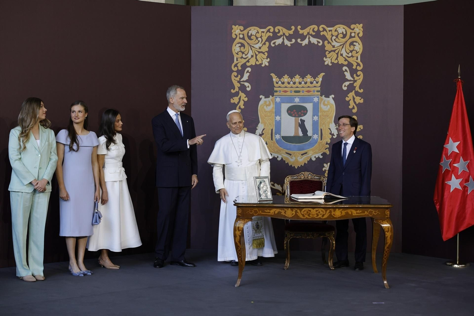 Galería | La segunda jornada del papa León XIV en Madrid, en fotos