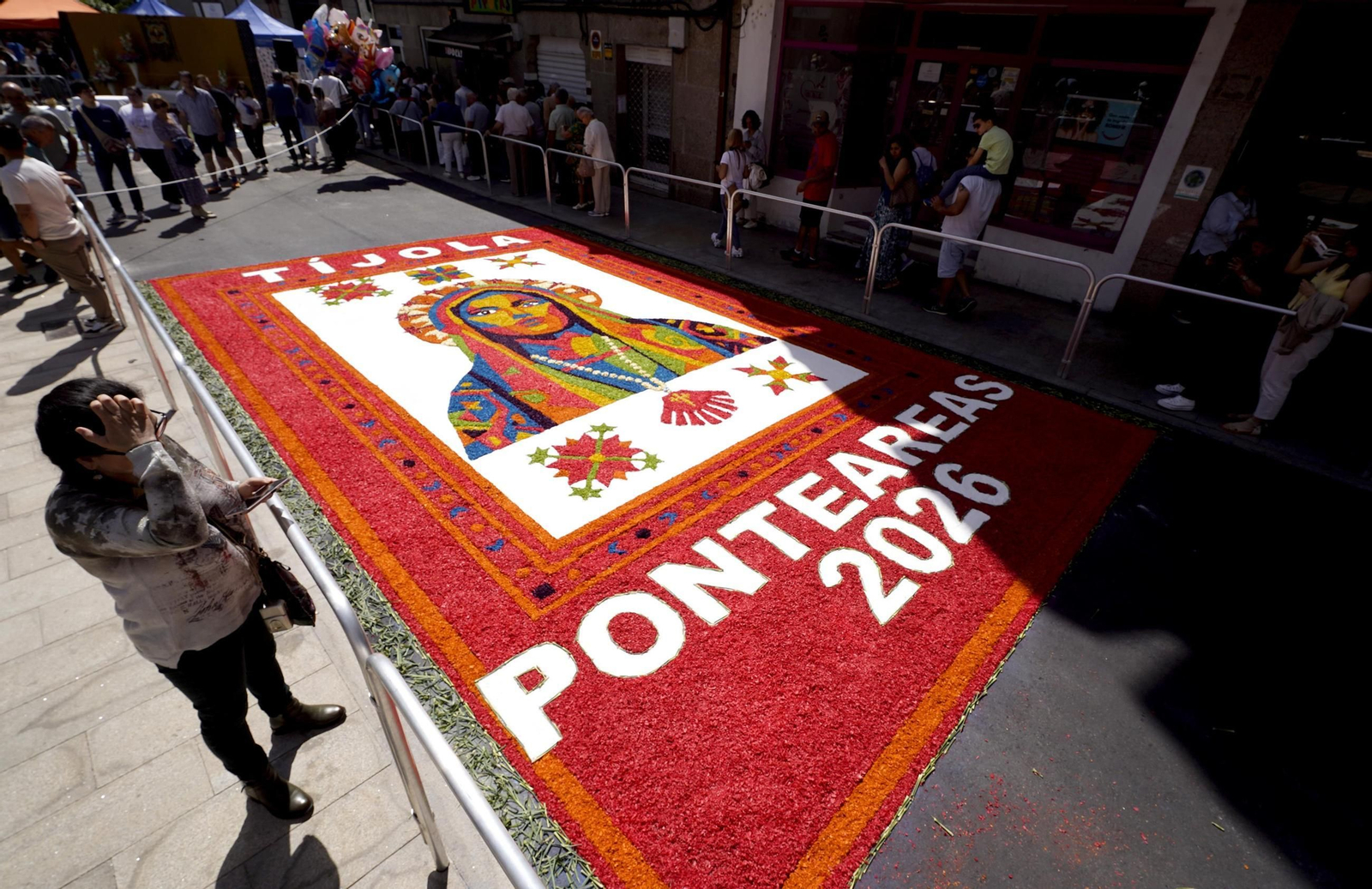 Celebración del Corpus en Ponteareas.