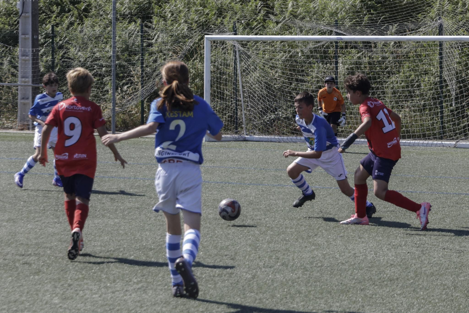 Los pequeños vibraron en San Rosendo con el Trofeo de fútbol Concello de Celanova