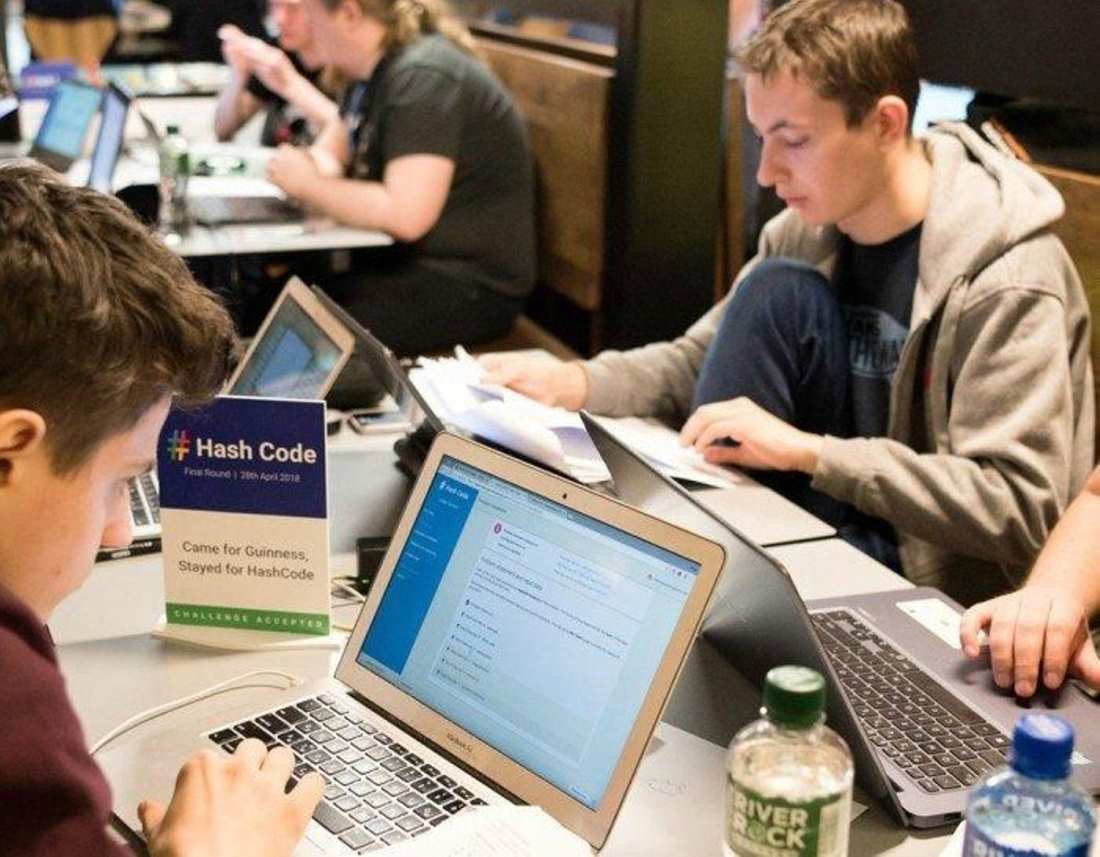 Imagen de una edición anterior del Hash Code.