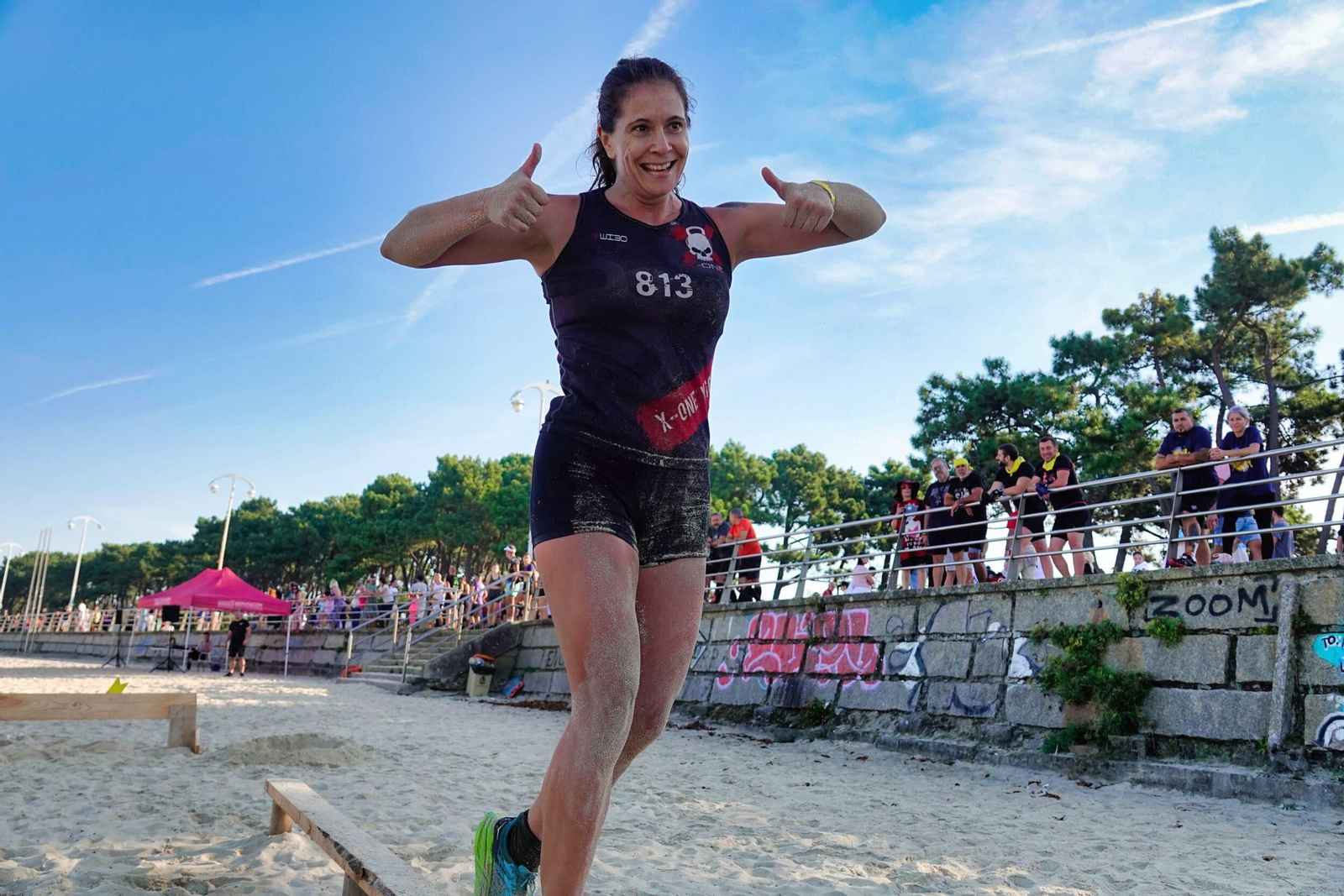 Participantes en el desafío Boot Camp en Samil.