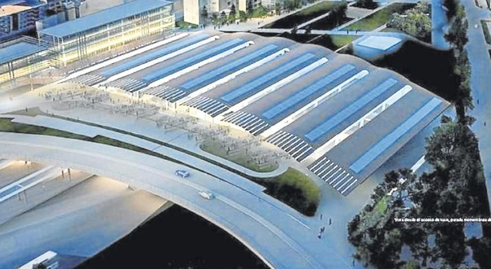 Recreación del proyecto original de Norman Foster.