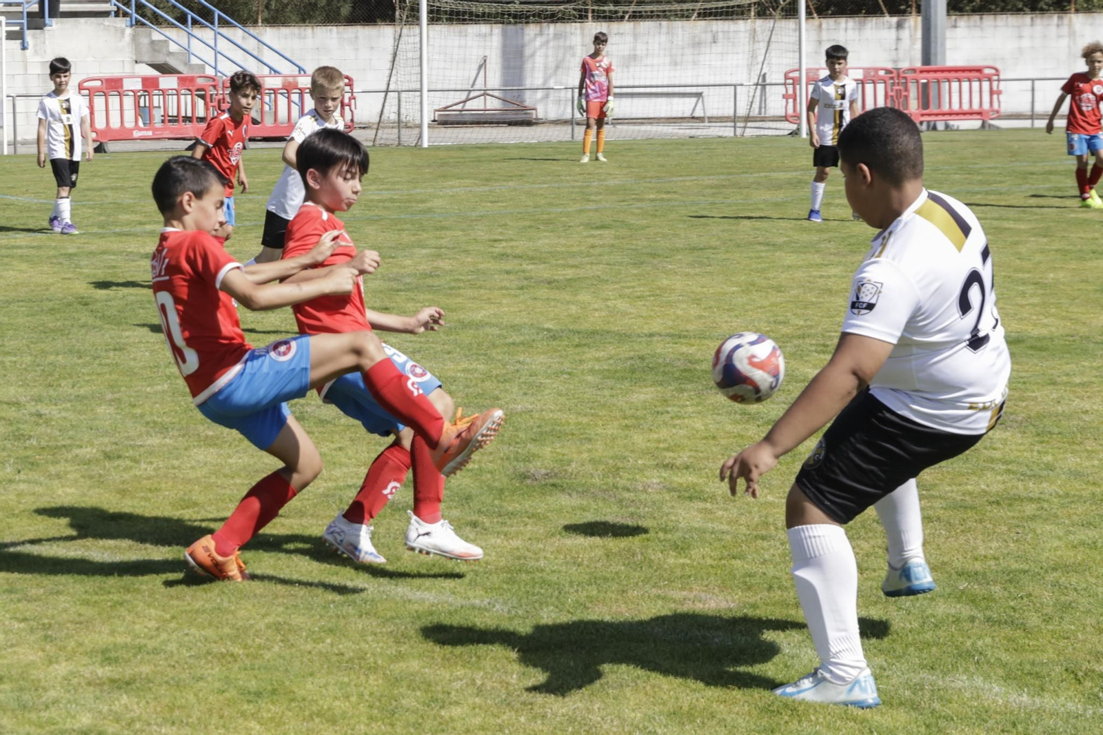 Los pequeños vibraron en San Rosendo con el Trofeo de fútbol Concello de Celanova