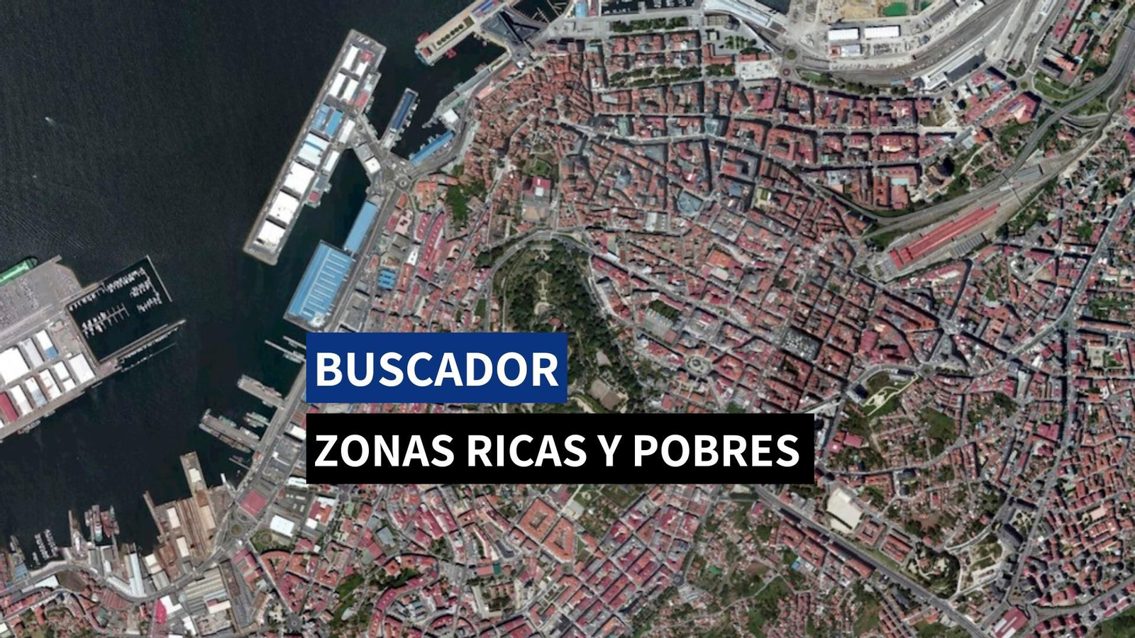 Buscador zonas más ricas y más pobres.