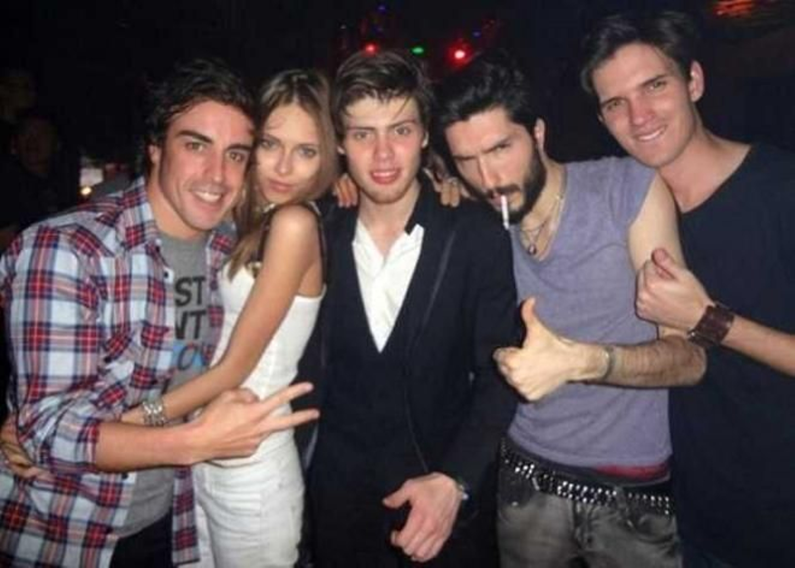 La modelo rusa Dasha Kapustina es la nueva novia de Fernando Alonso