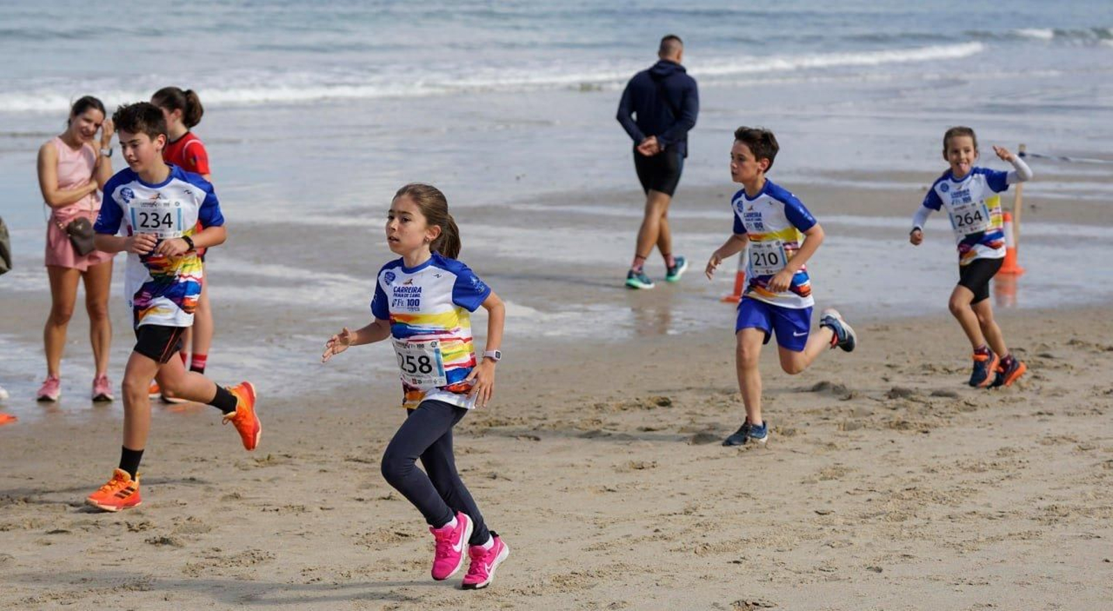 Carrera Praia de Samil.