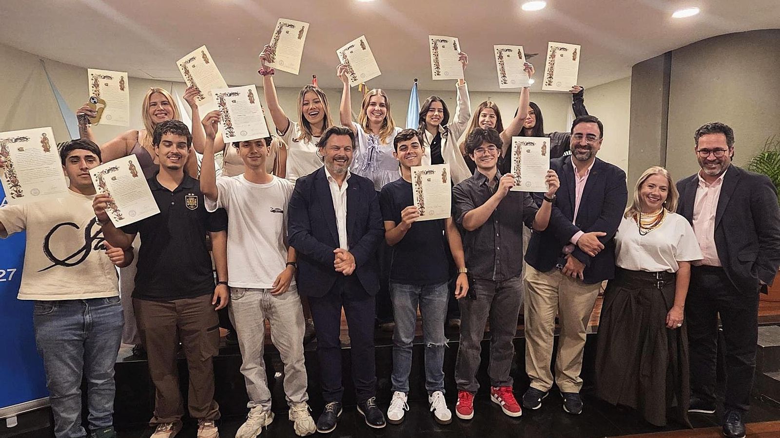 Entrega de las compostelas