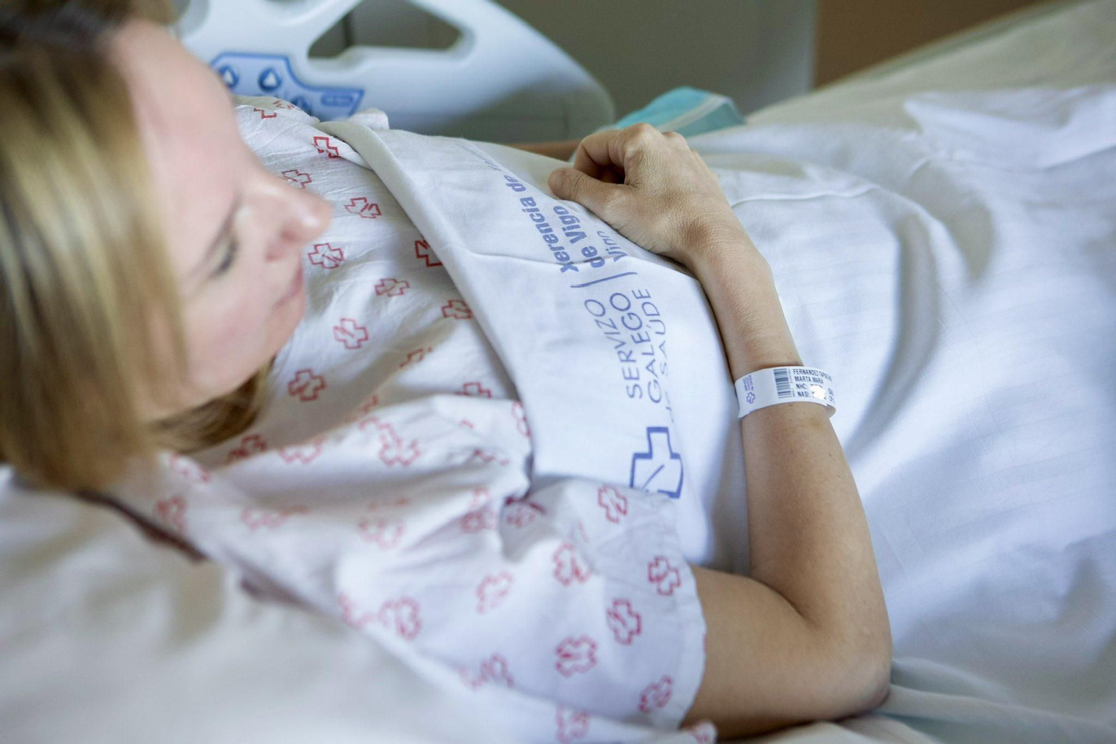 Fernández-Tapias compartió una imagen suya en el hospital. // @martaftapias